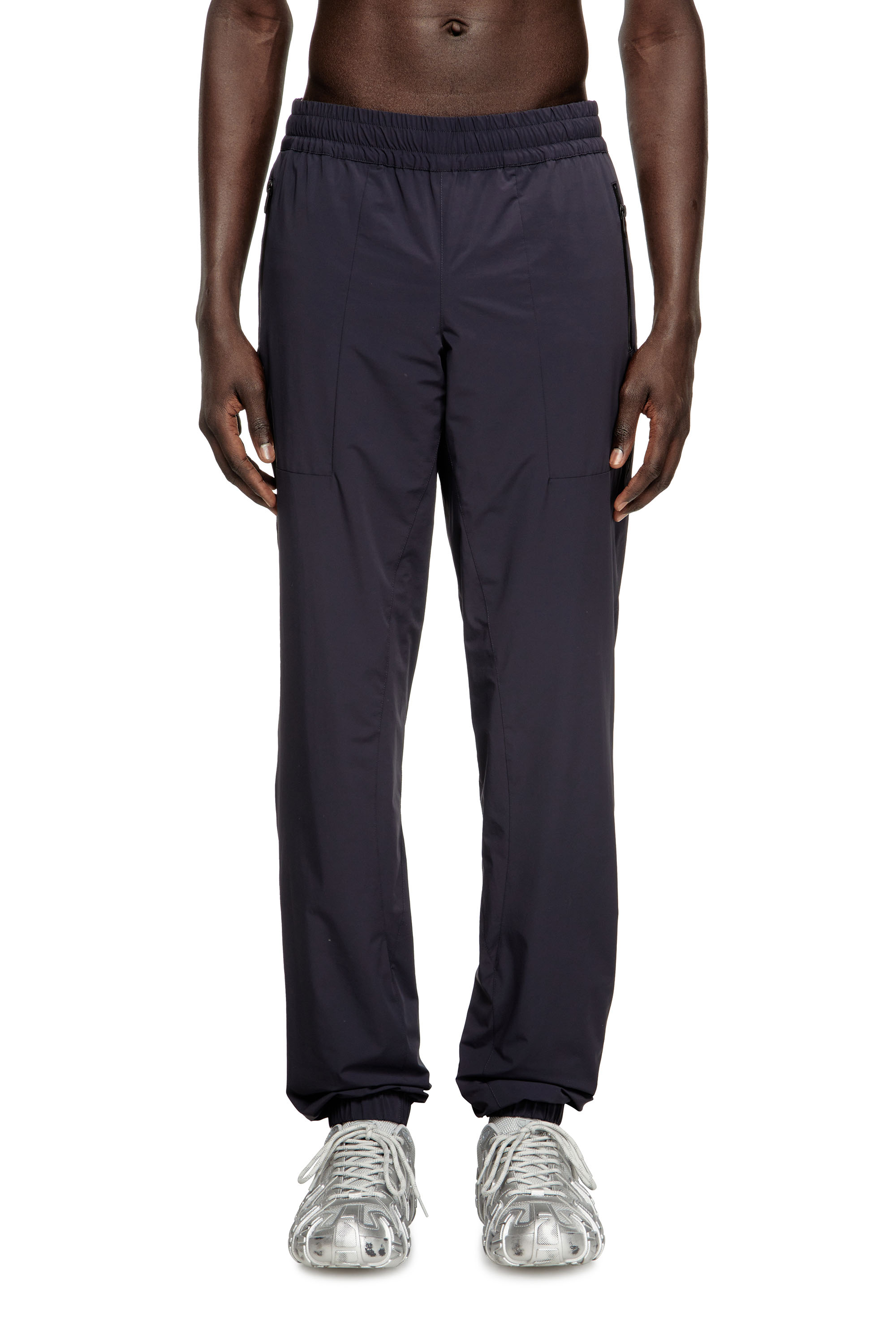 Diesel - P-ARDO-LONG, Pantaloni in nylon bi-stretch Uomo in Blu - 1