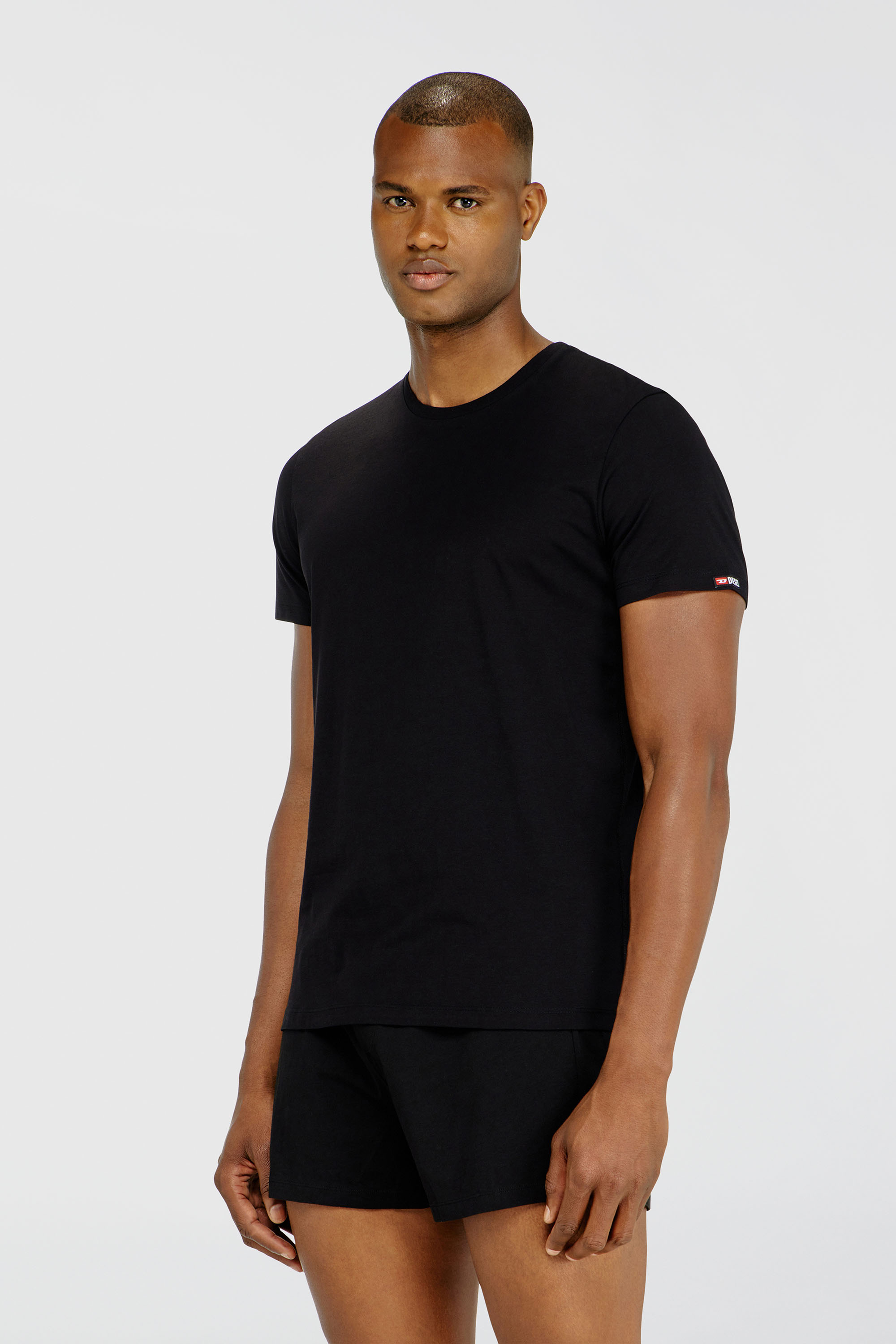 Diesel - RANDAL-D-CORE-3PACK, Set da tre T-shirt in cotone Uomo in Nero - 3