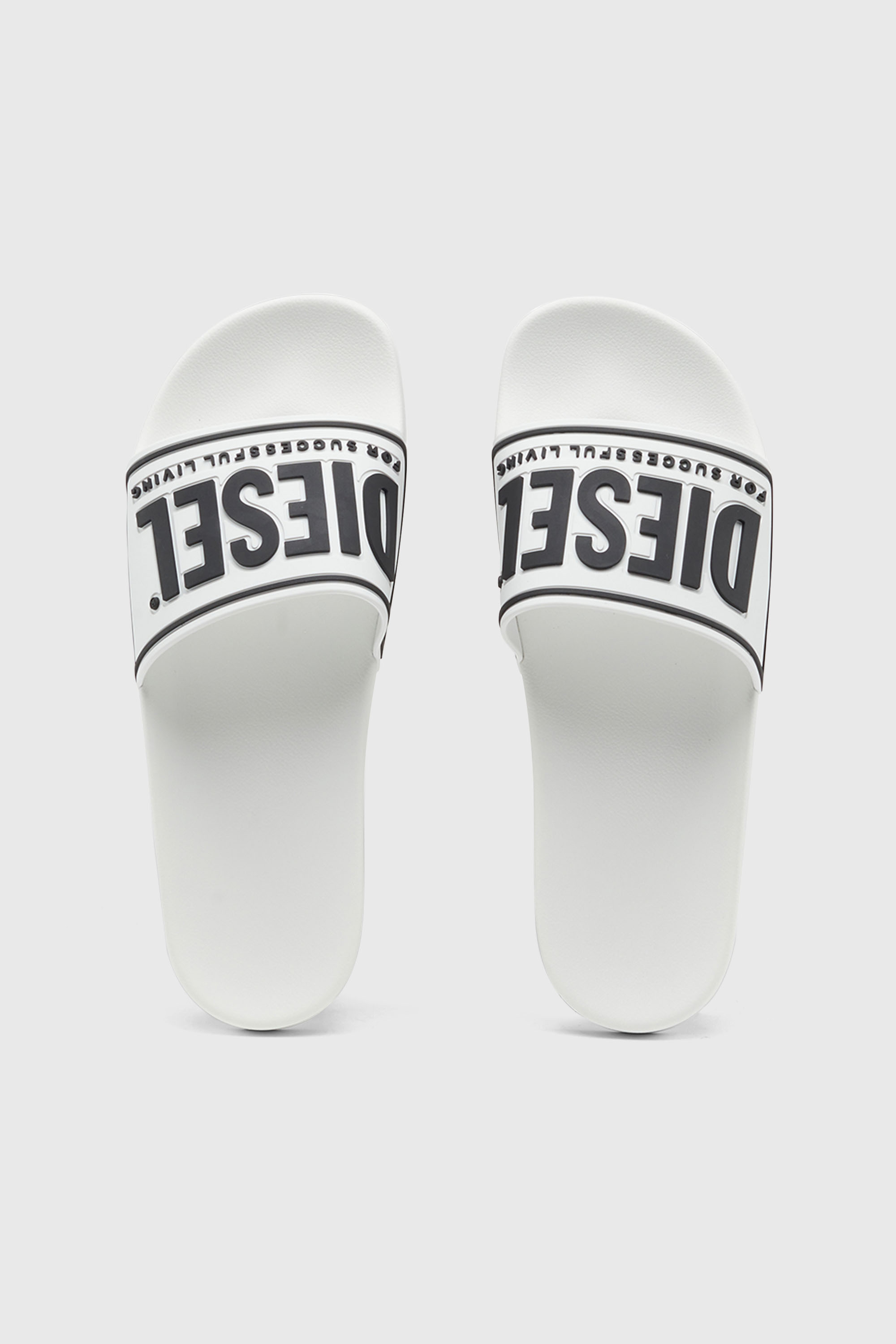 Diesel - SA-MAYEMI CC, Sa-Mayemi-Ciabatte da piscina con logo 3D Uomo in Multicolor - 4