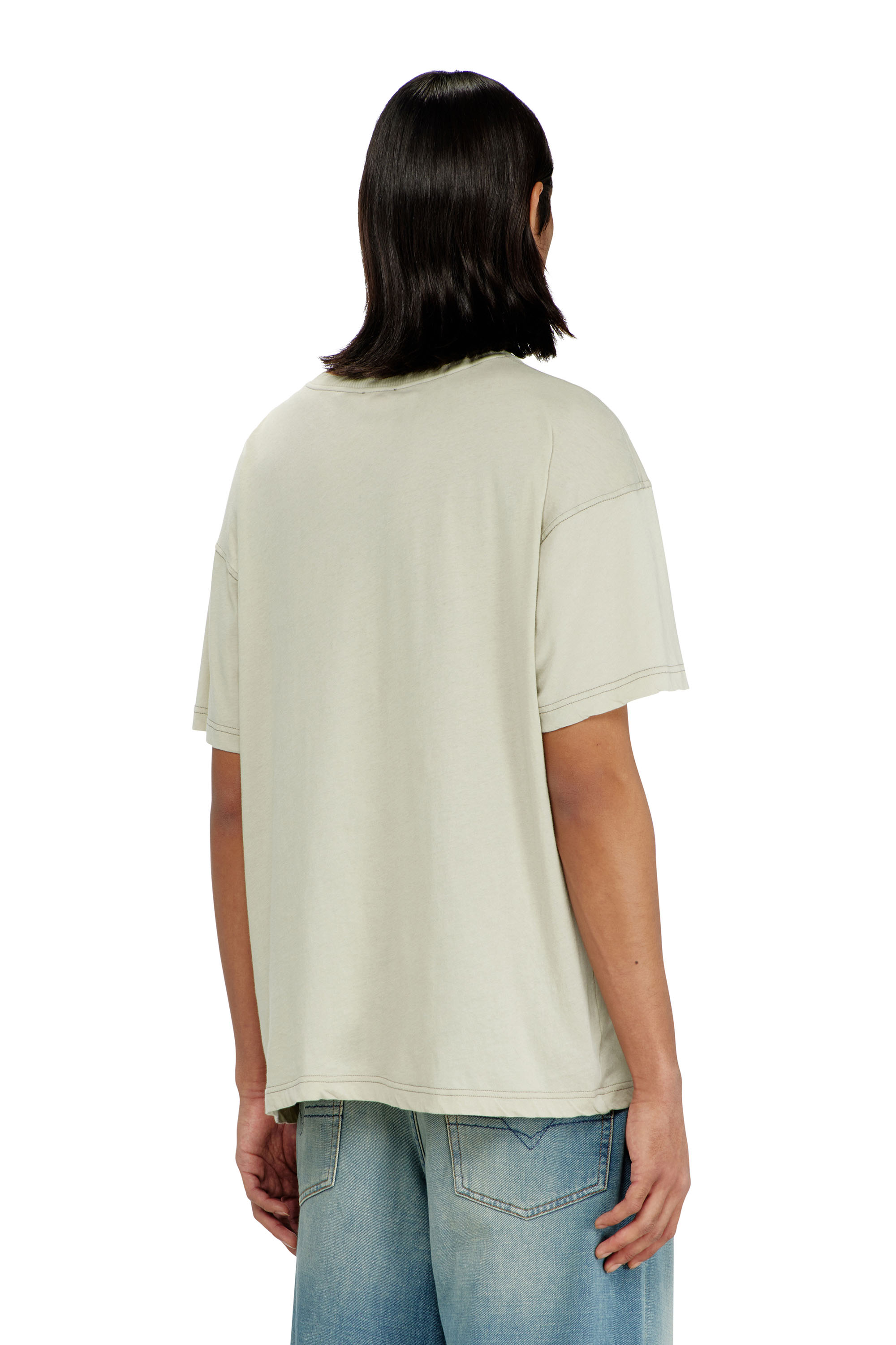 Diesel - T-NORM-AA1, T-shirt regular con stampa Phoenix Uomo in ToBeDefined - 4