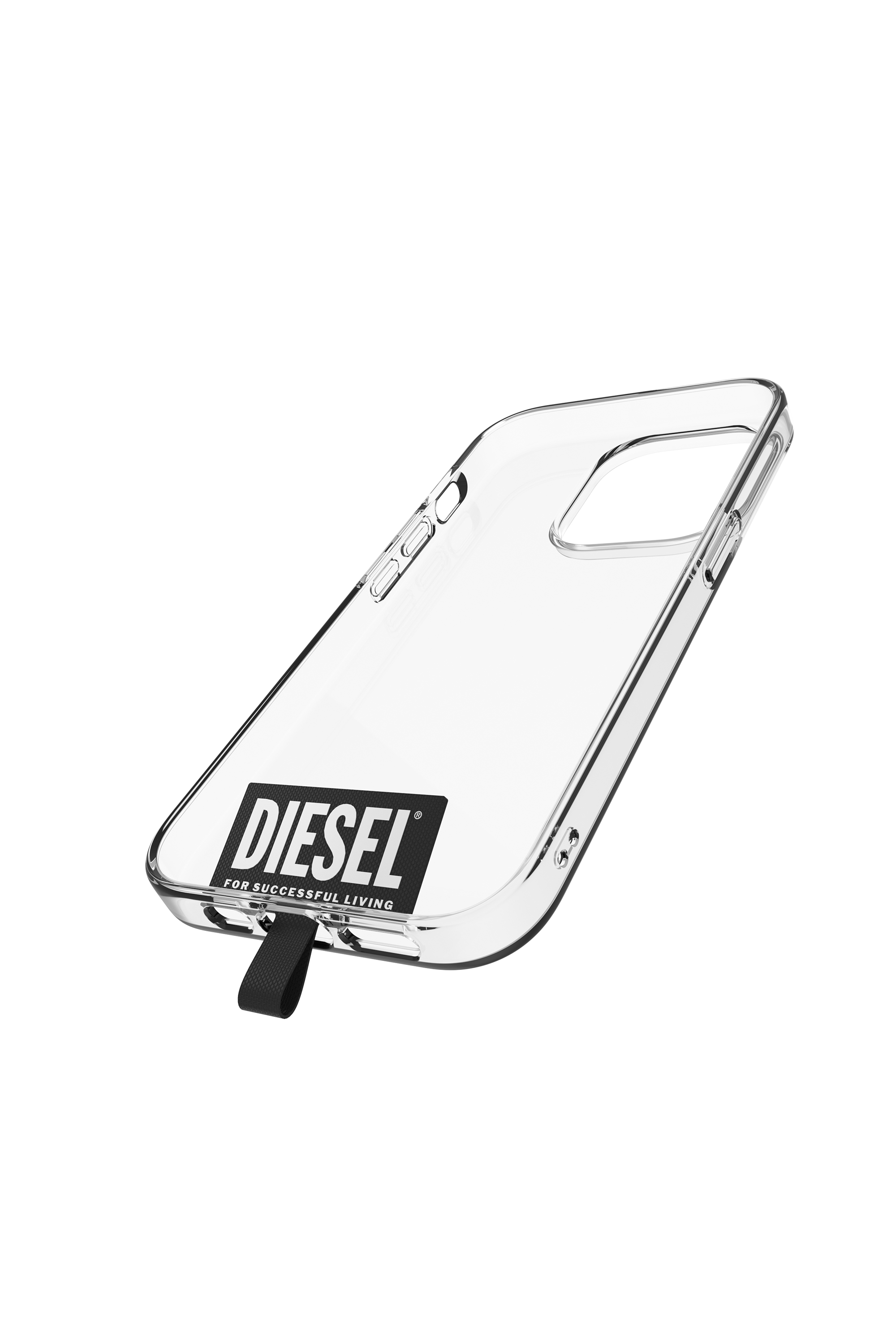 Diesel - 60220 NECKLACE, Cordino universale porta smartphone Unisex in Nero - 2