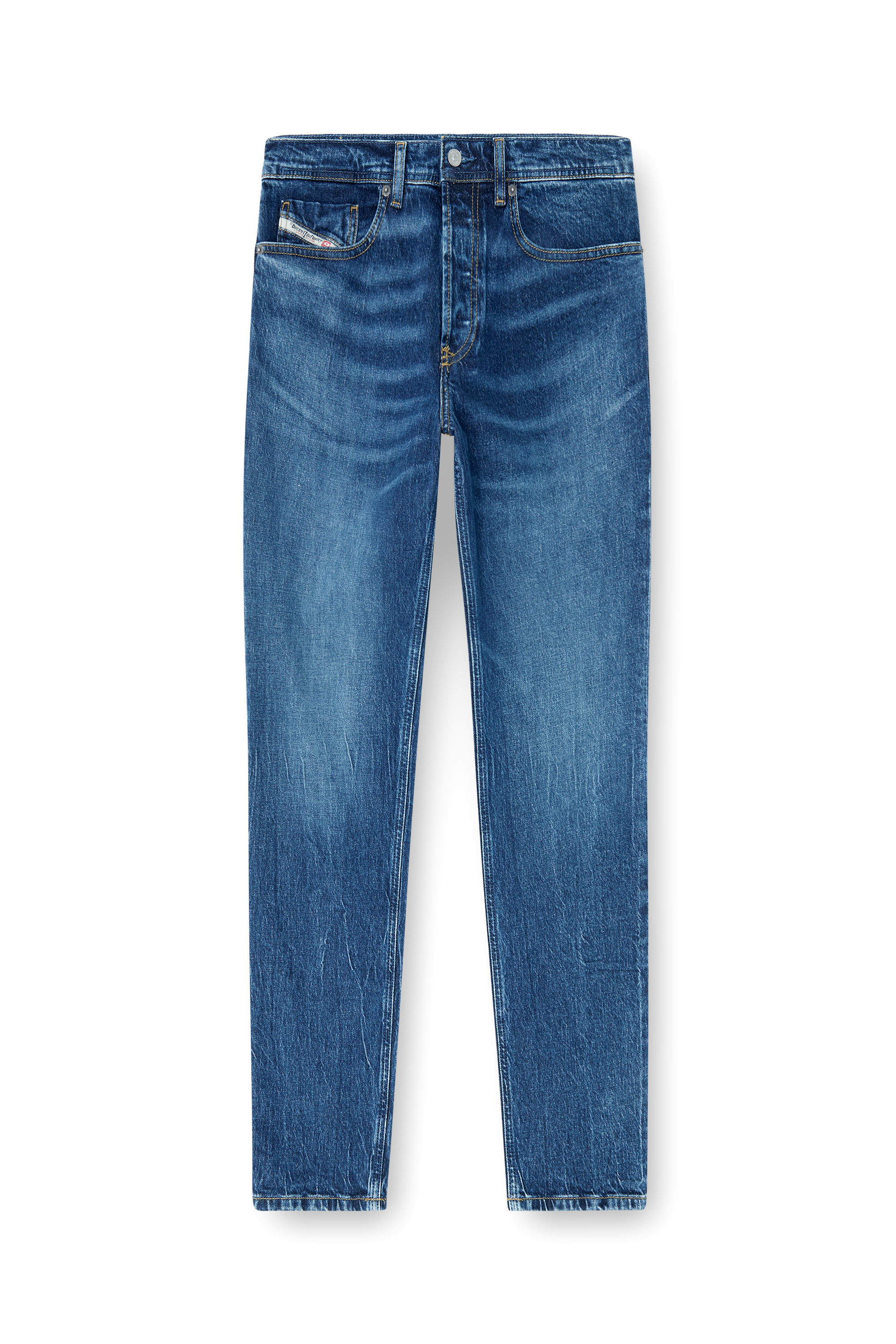 Diesel - Regular Jeans 2023 D-Finitive 0KBBQ Uomo, Blu Scuro - Image 6