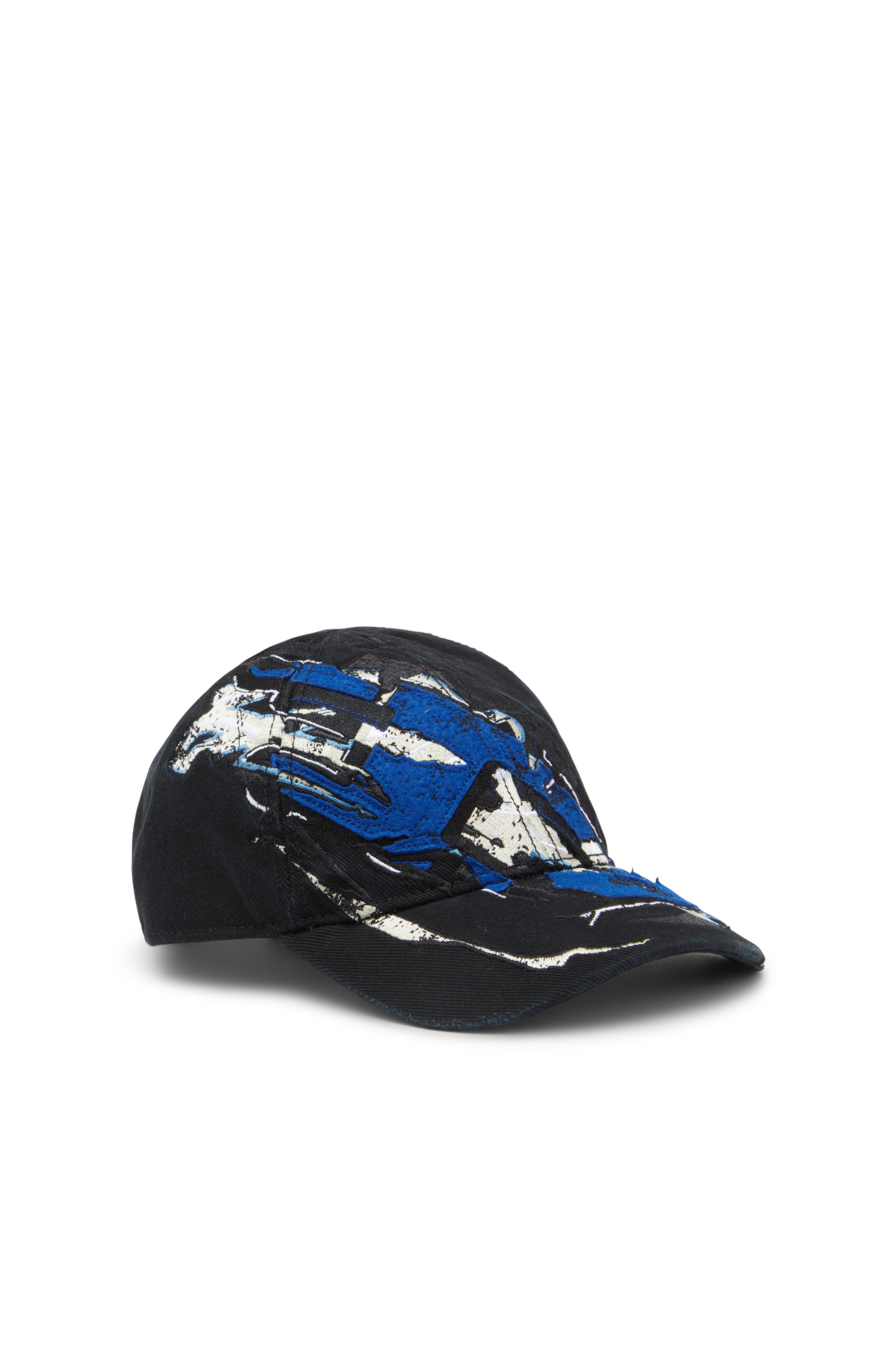 Diesel - C-EIFFEL, Cappello da baseball con logo Oval D Uomo in Multicolor - 1