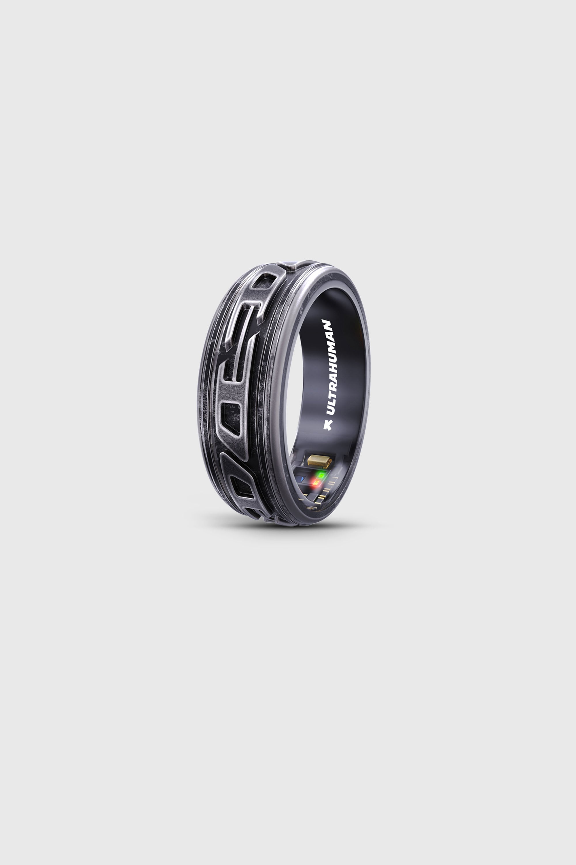 Diesel - SMART RING PHANTOM BLACK- UHRA-DD SMART RING, Smart ring in nero effetto consumato Unisex in Nero - 2