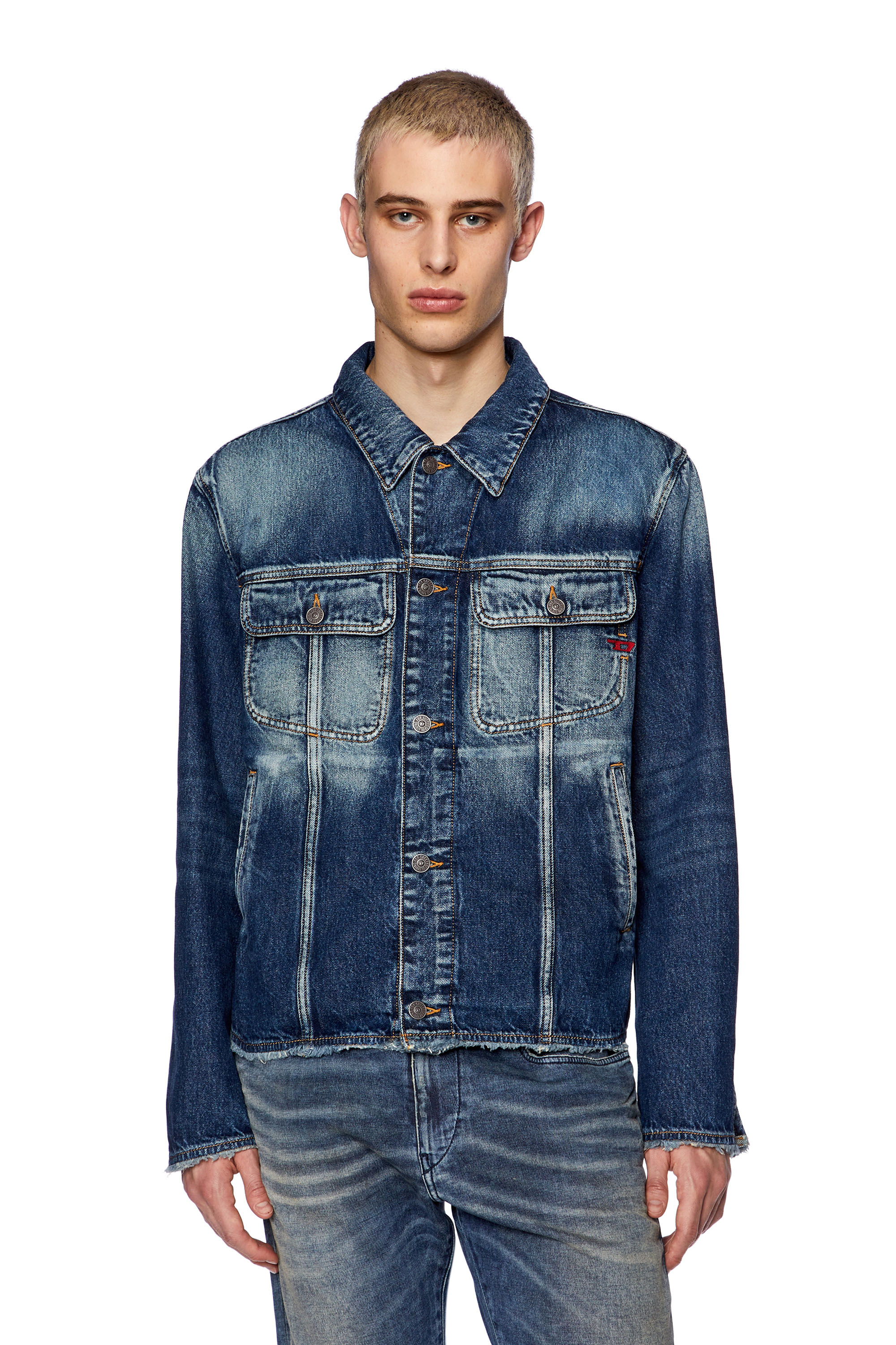 Diesel - D-BARCY-S, Blu Scuro - Image 1