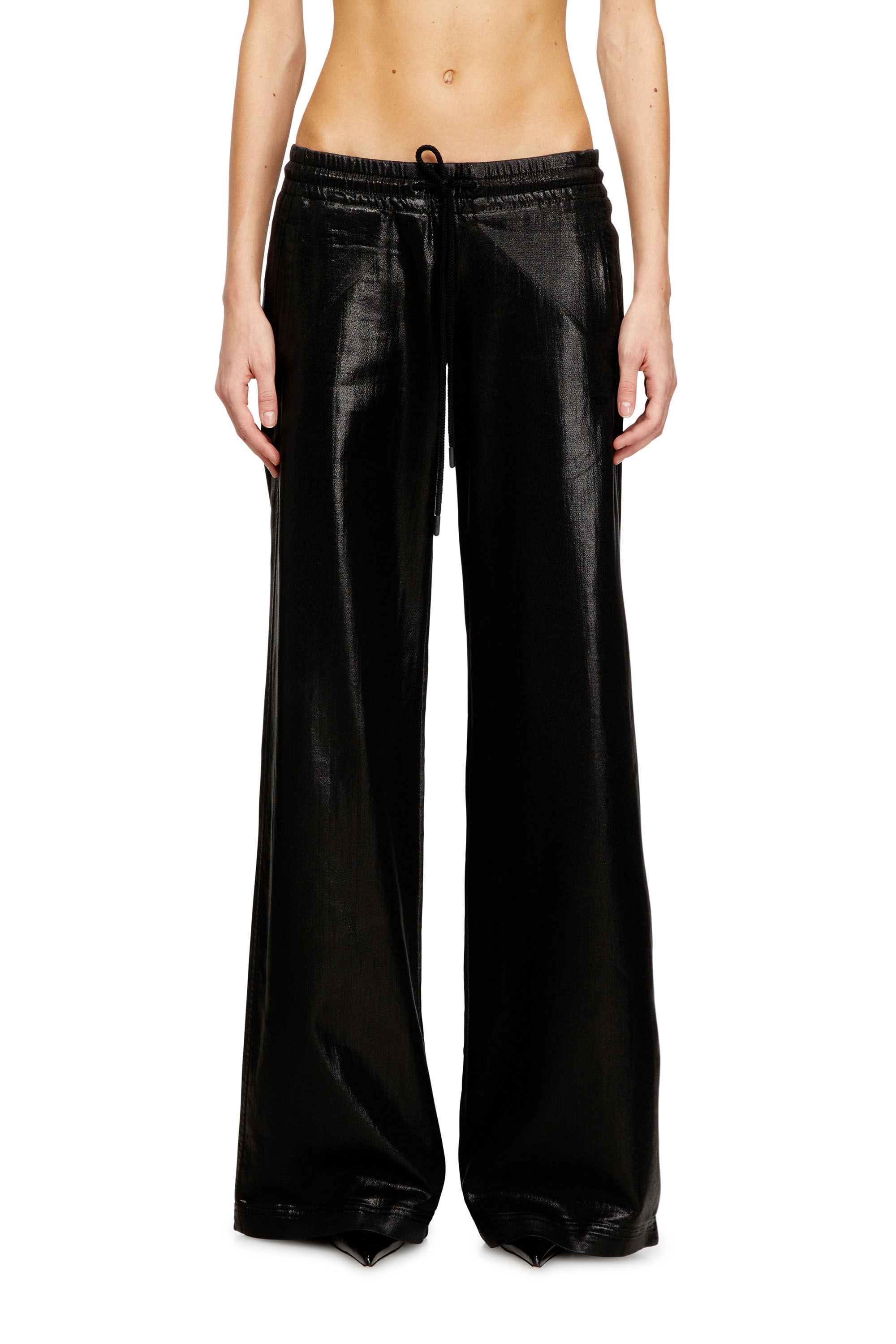 Diesel - Relaxed 2078 D-Ainty Joggjeans® 068VD Donna, Nero/Grigio scuro - Image 1