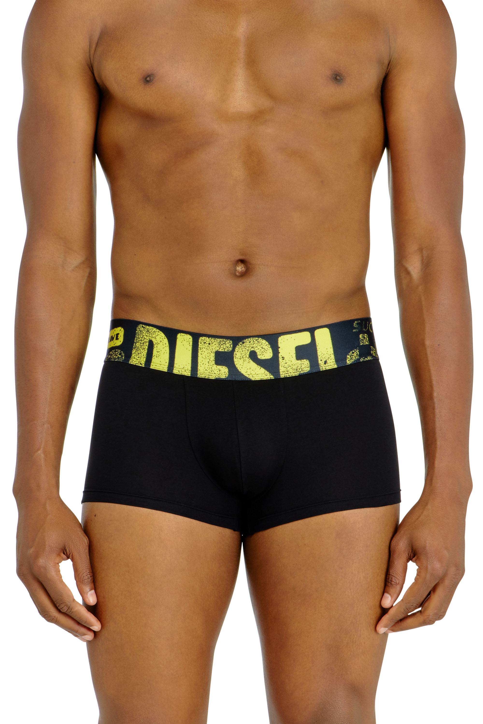 Diesel - UMBX-DAMIENTHREEPACK-5.5EL, Set da tre boxer stretch con logo multicolore Uomo in Multicolor - 2