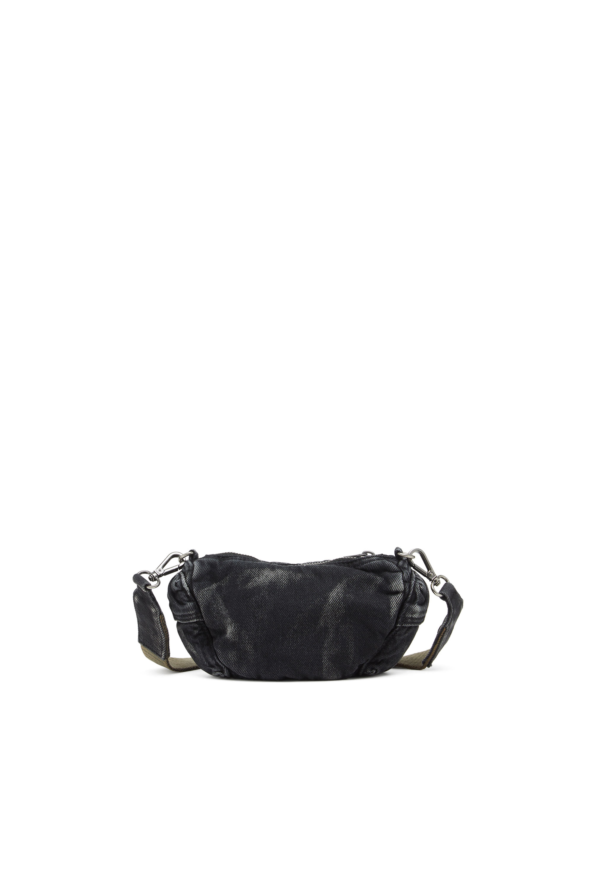 Diesel - MULTI-PKTS CROSSBODY XS X, Multi-Pkts - Borsetta in denim lavato Unisex in Grigio - 3