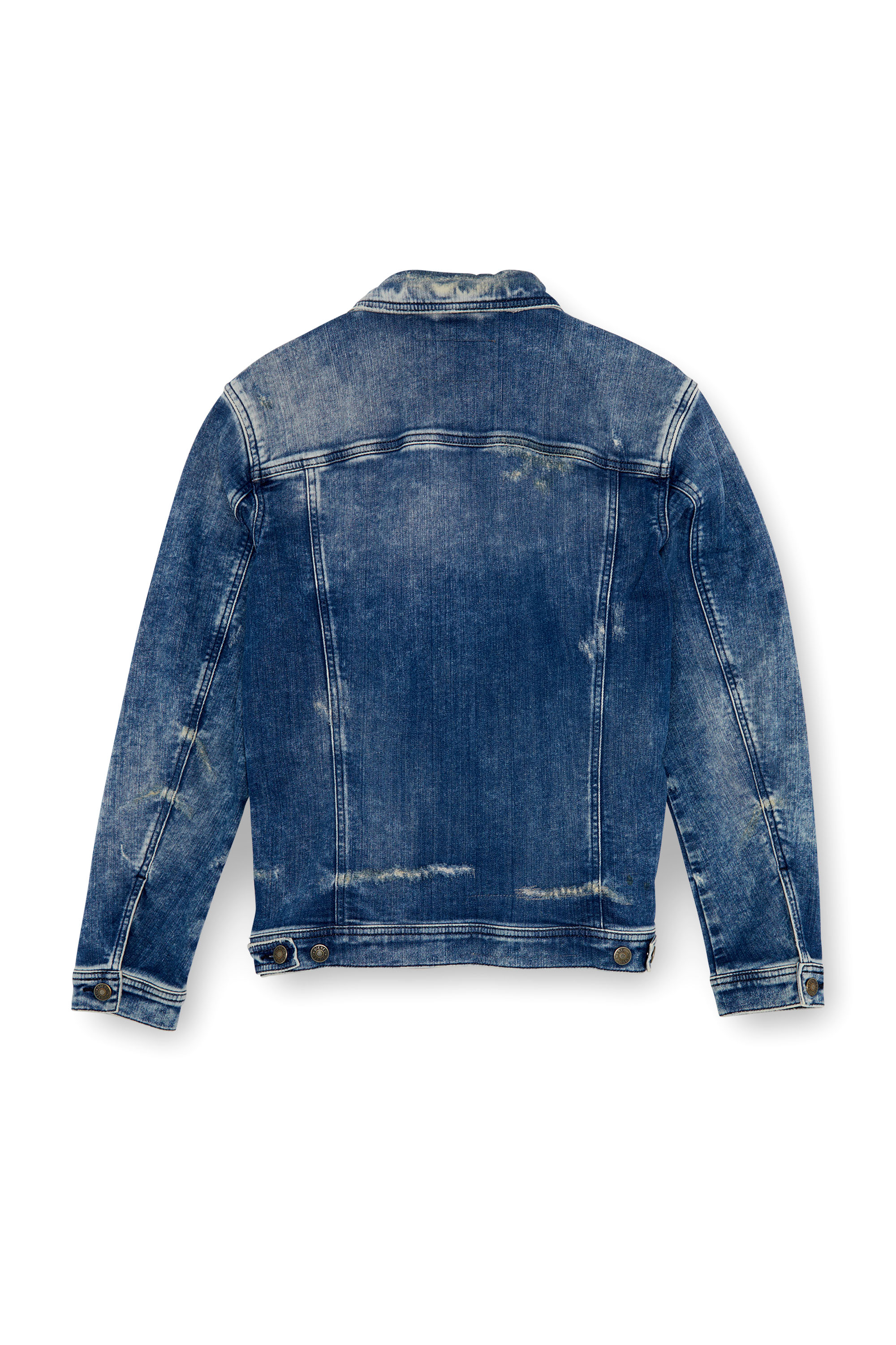 Diesel - NHILL-TW, Uomo - Giacche in denim Blu medio Uomo in ToBeDefined - 2