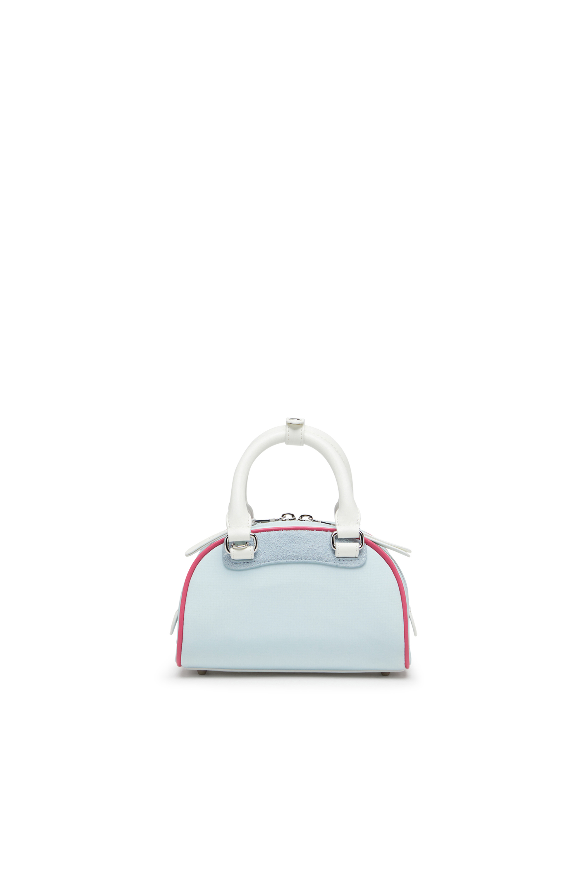 Diesel - 1DR DOME CROSSBODY, 1DR Dome-Mini borsa bowling colour-block Donna in Blu - 2