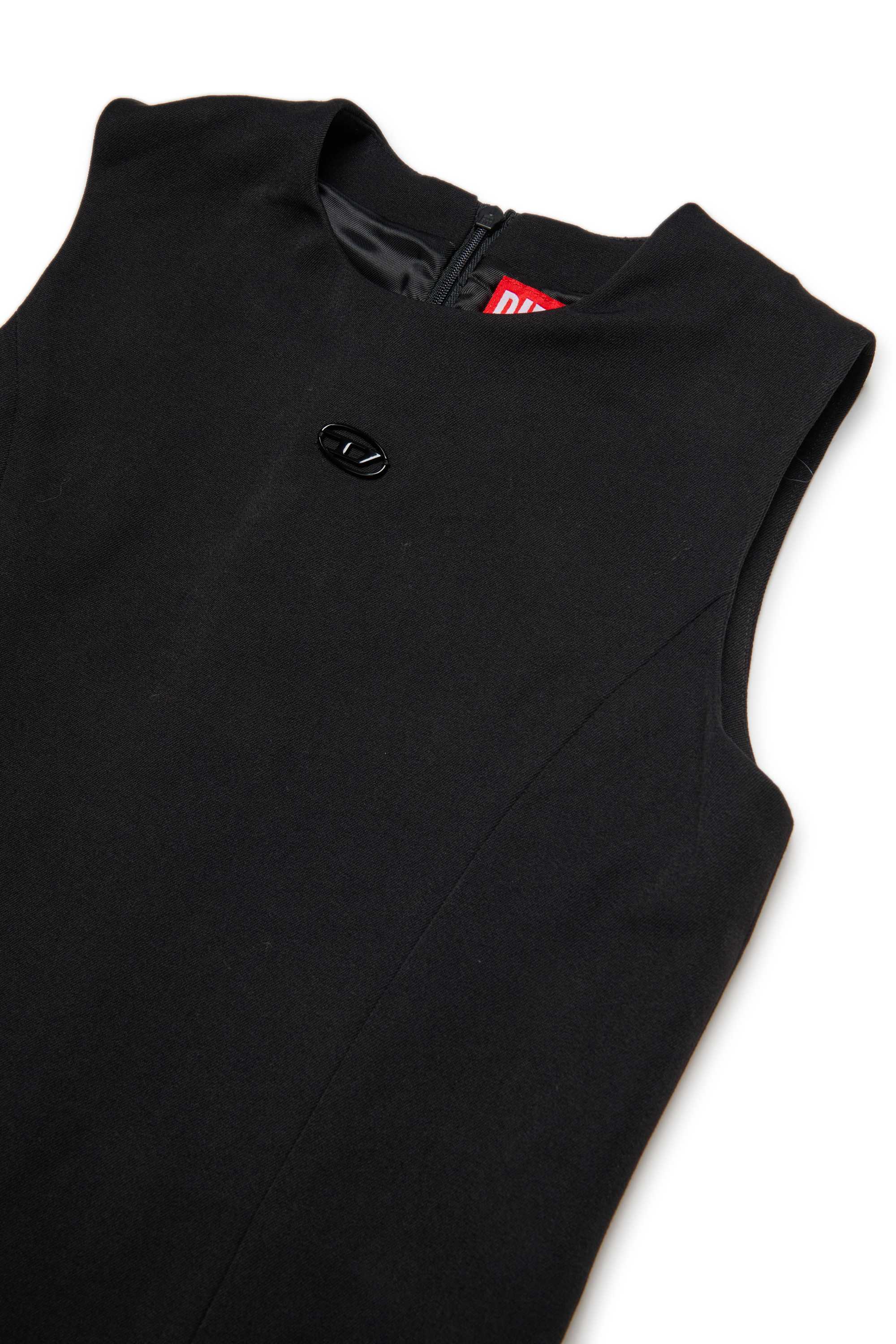 Diesel - DELAILA, Abito con zip posteriore Donna in Nero - 3