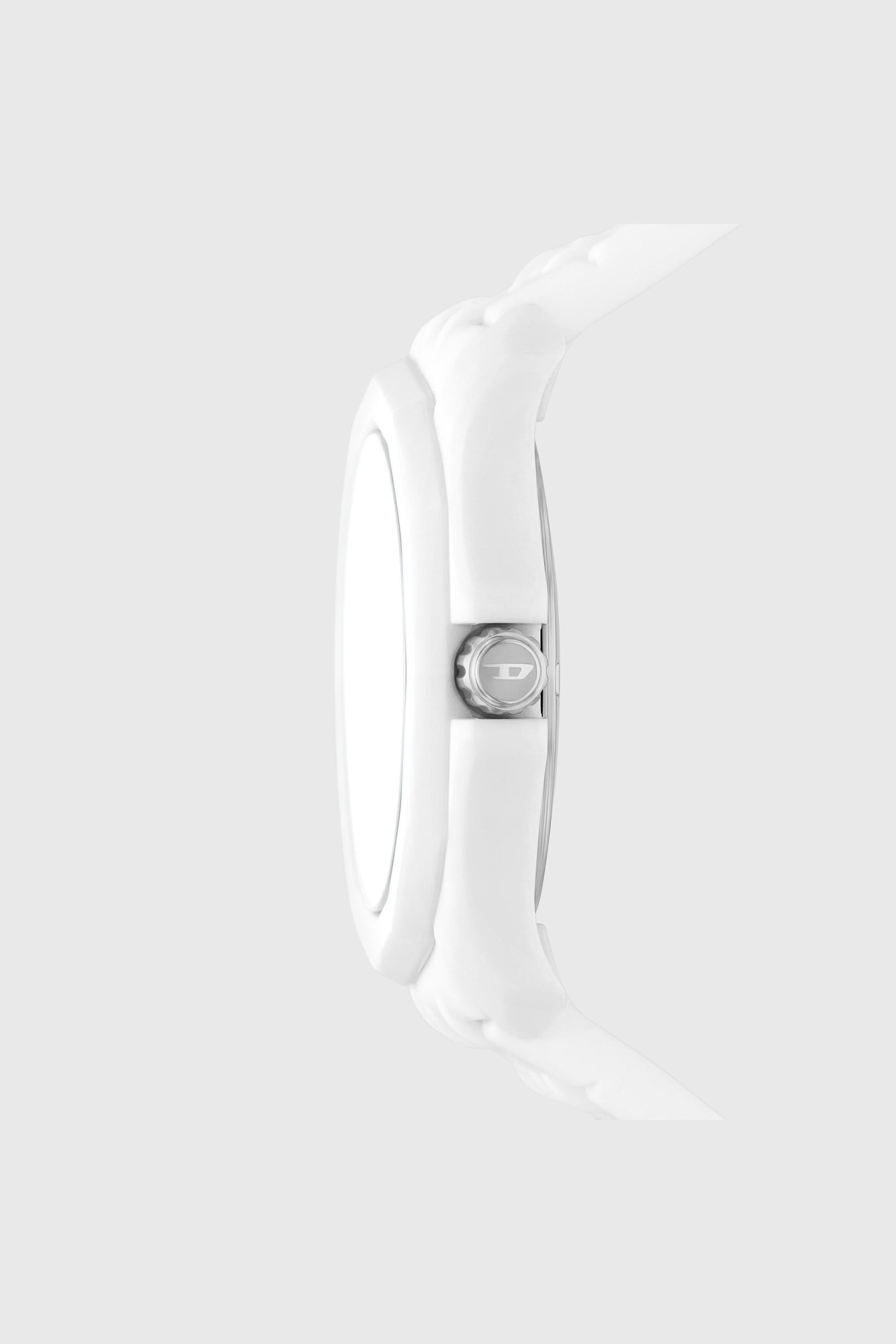 Diesel - DZ2244 WATCH, Man's Stinger white silicone watch in White - 3