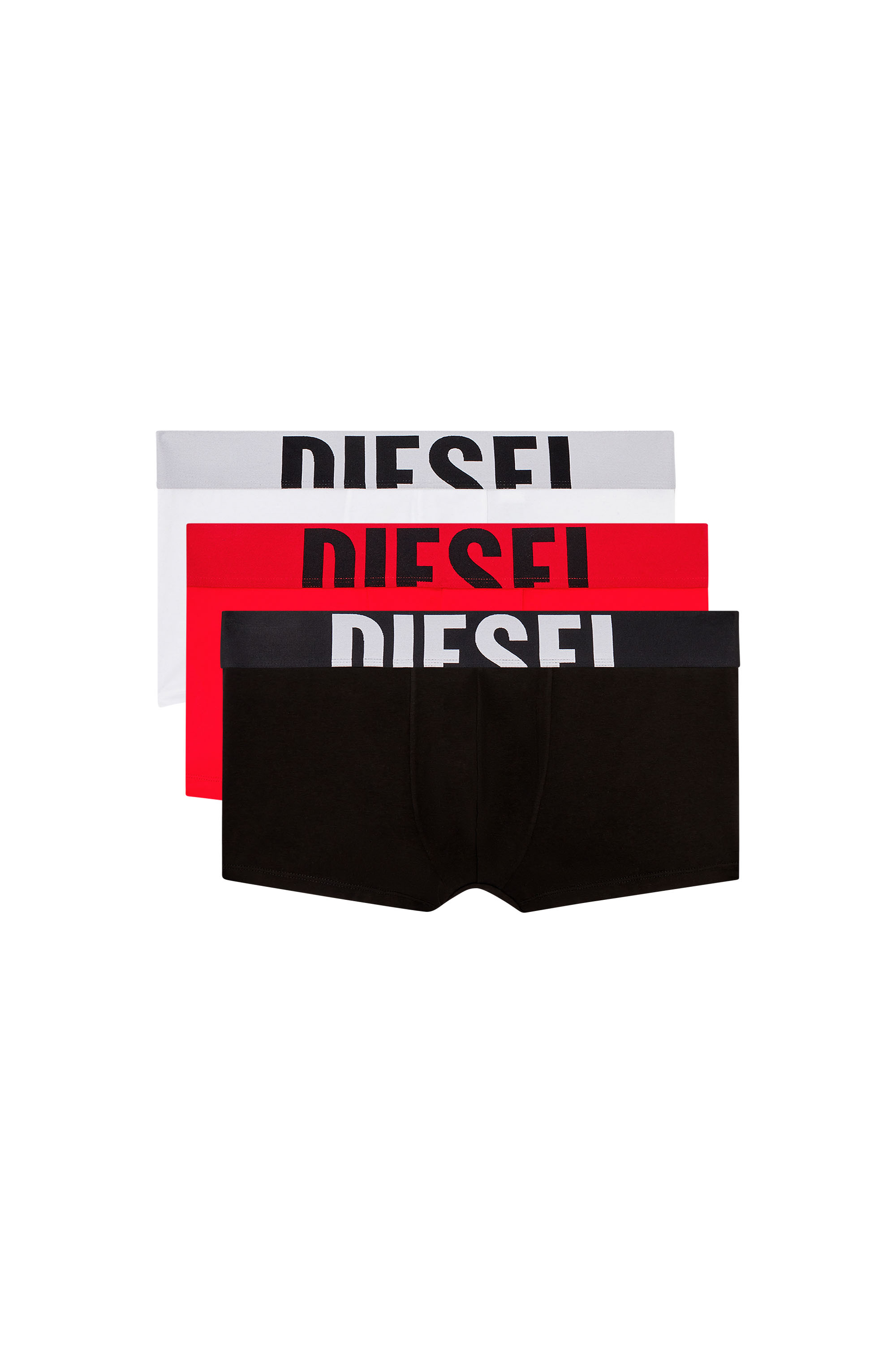 Diesel - UMBX-DAMIENTHREEPACK-5.5EL, Set di tre boxer in cotone stretch Uomo in Multicolor - 1