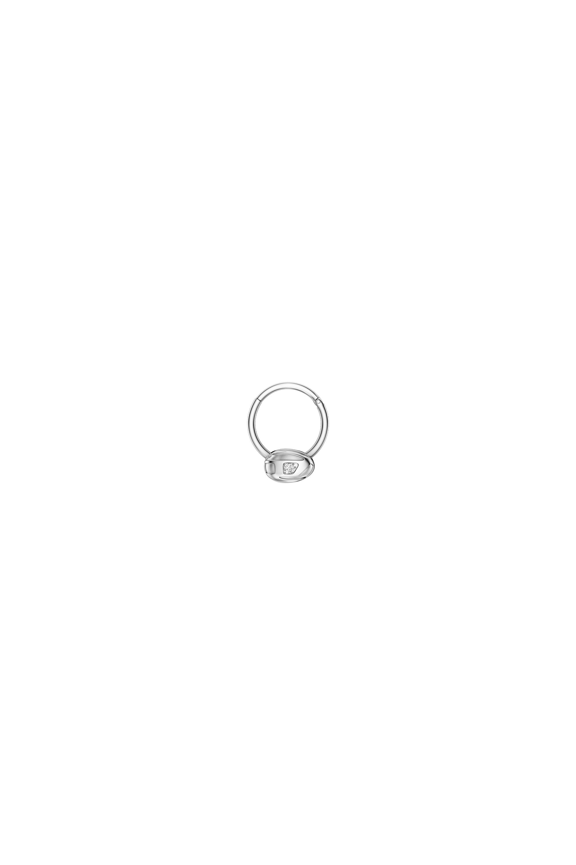 Diesel - DX1701040 JEWELLERY, Piercing septum in acciaio inox Unisex in Argento - 3