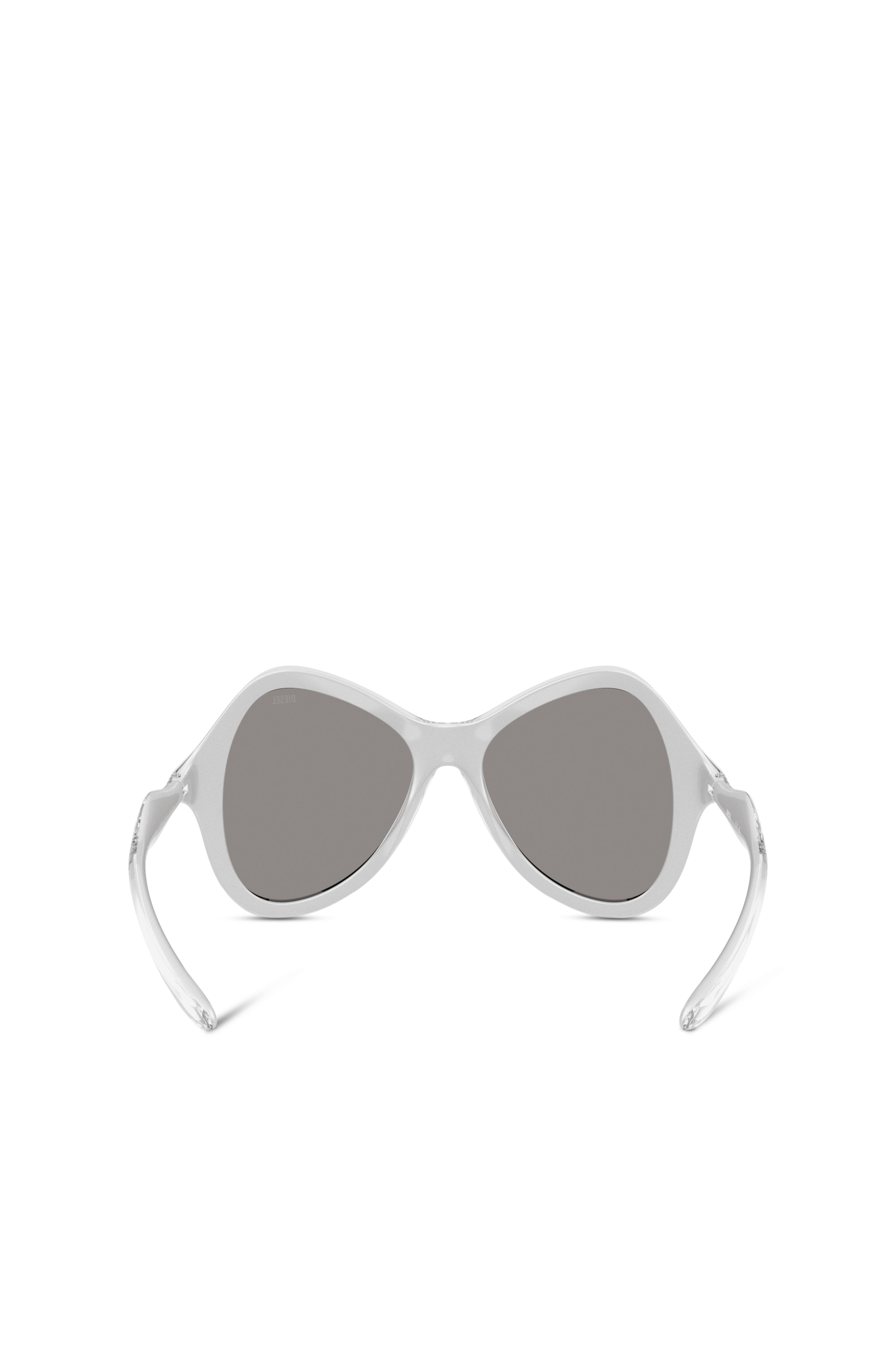 Diesel - 0DL3010U, Occhiali da sole stile cat-eye Unisex in Grigio - 4