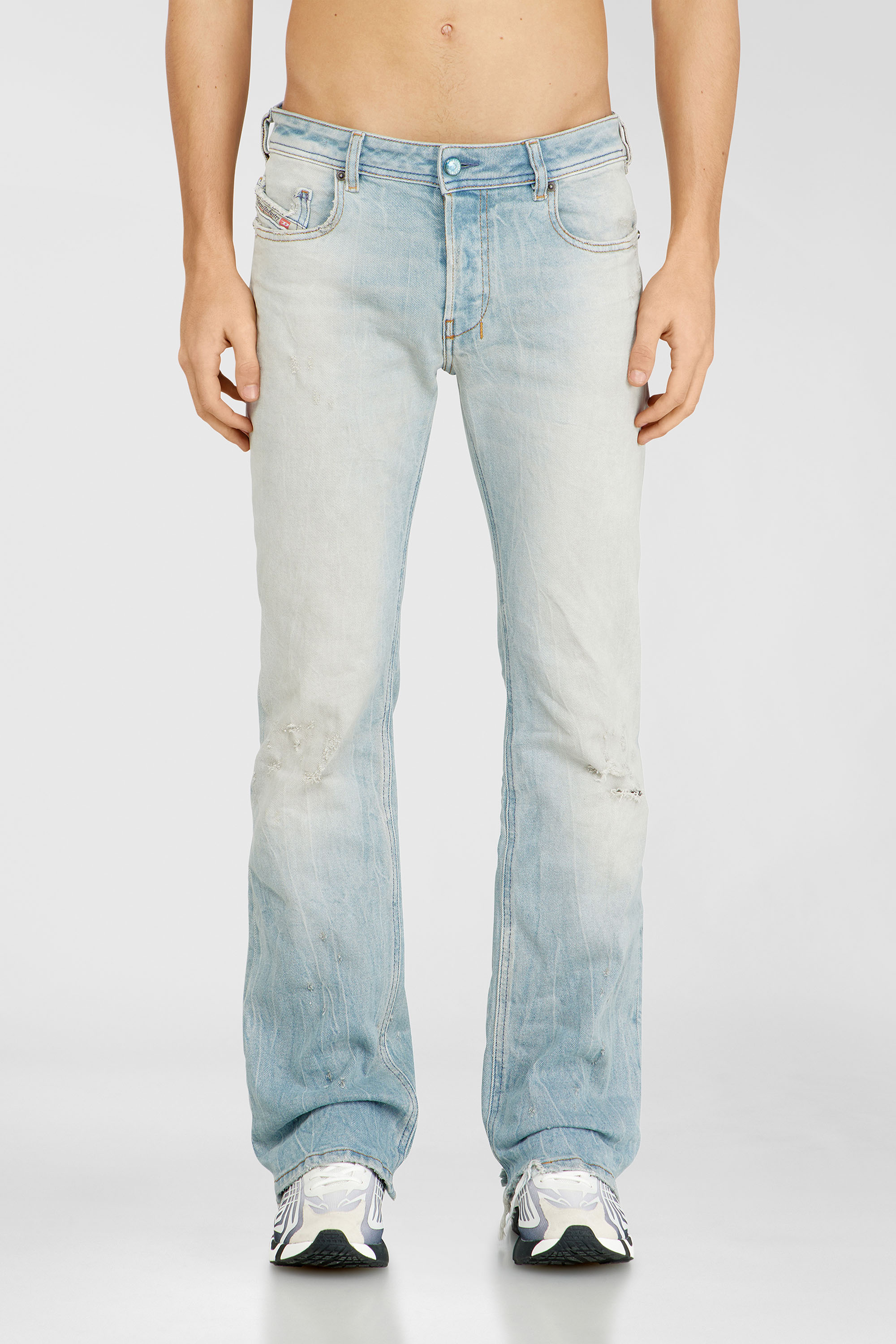 Diesel - Bootcut Jeans 2007 Zatiny 09N47 Uomo, Blu Chiaro - Image 1