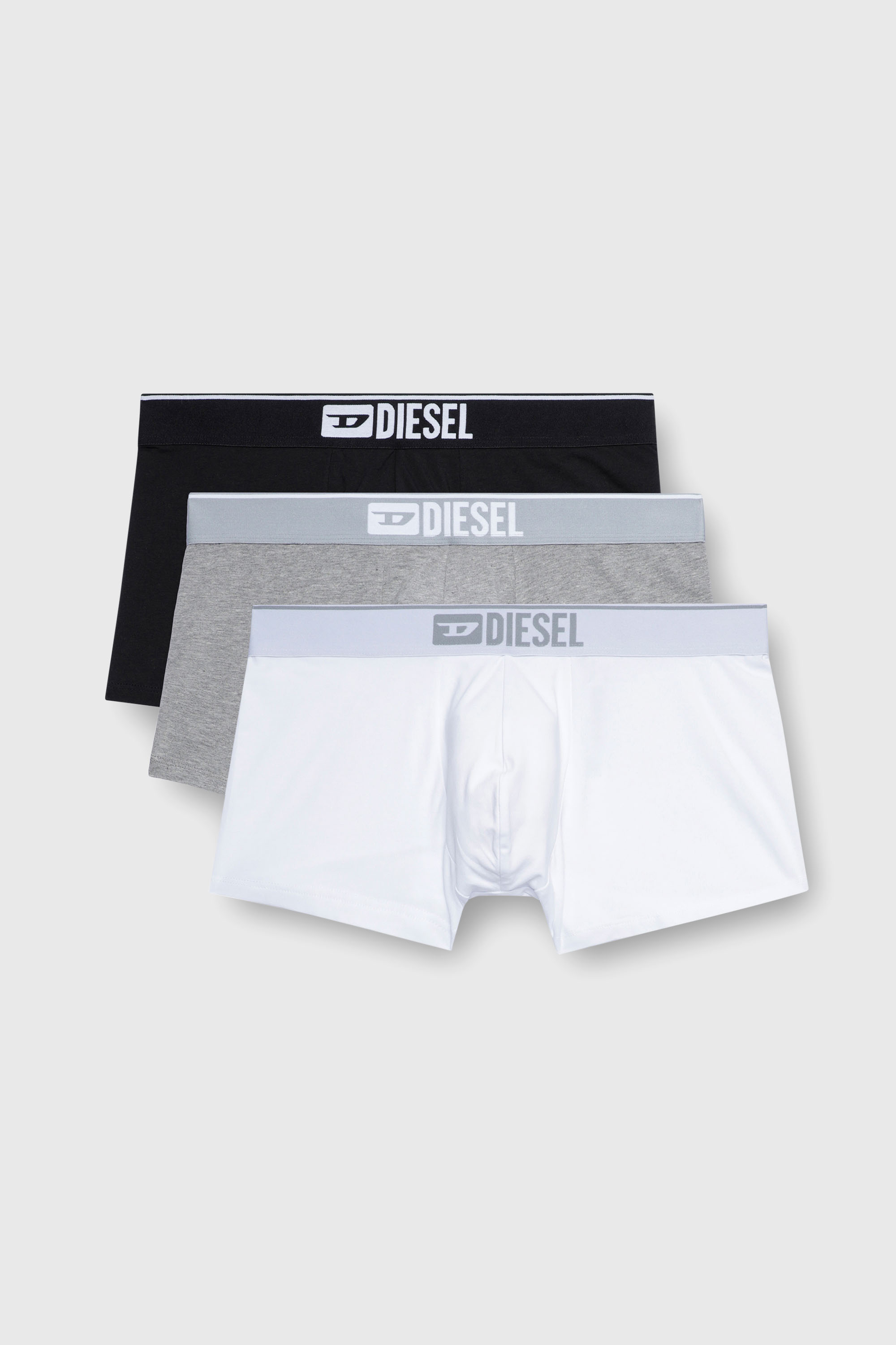 Diesel - UMBX-DAMIENTHREEPACK, Set da tre boxer tinta unita Uomo in Multicolor - 1
