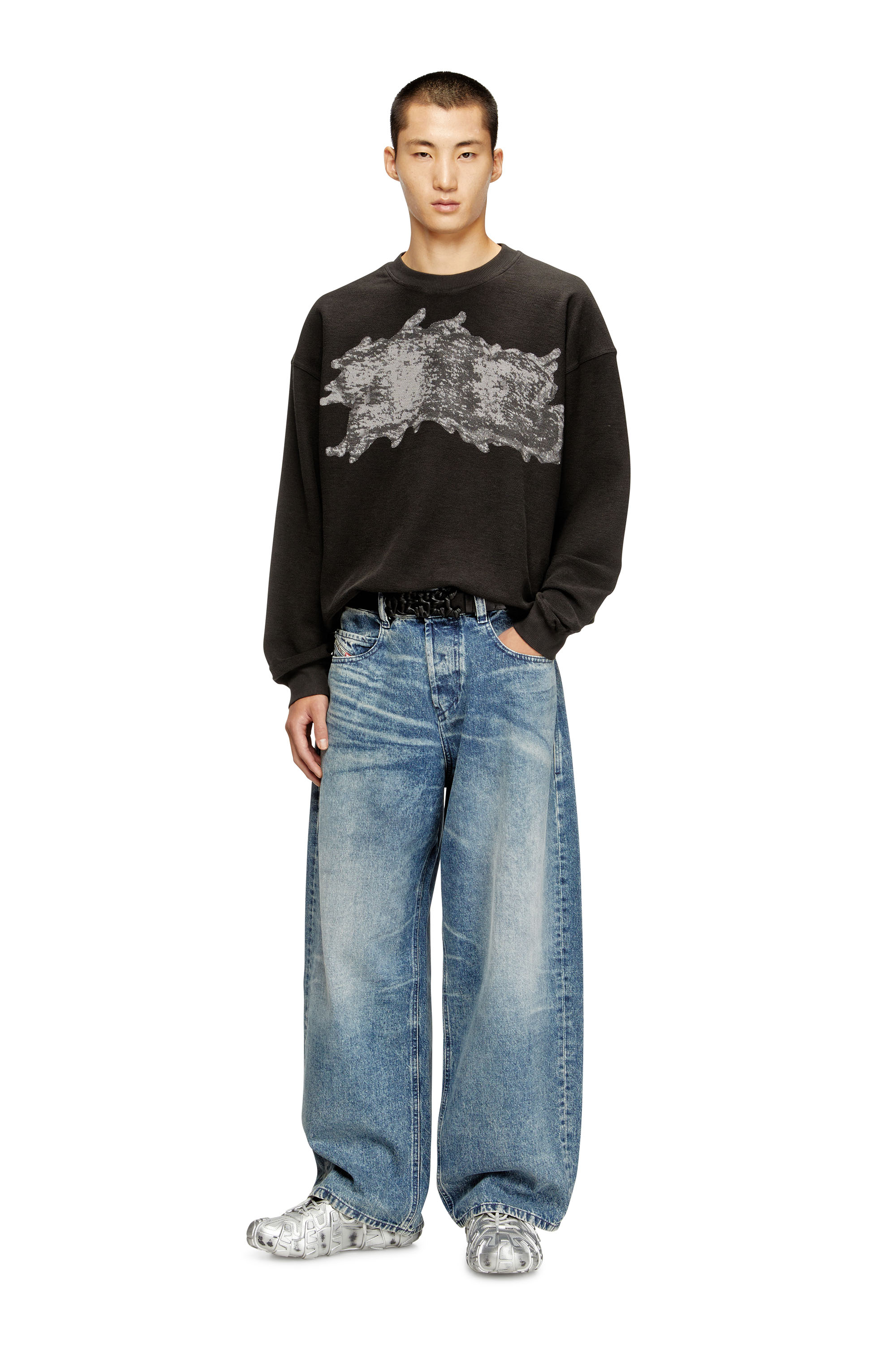 Diesel - Relaxed Jeans 1997 D-Enim 007DA Unisex, Blu Chiaro - Image 1