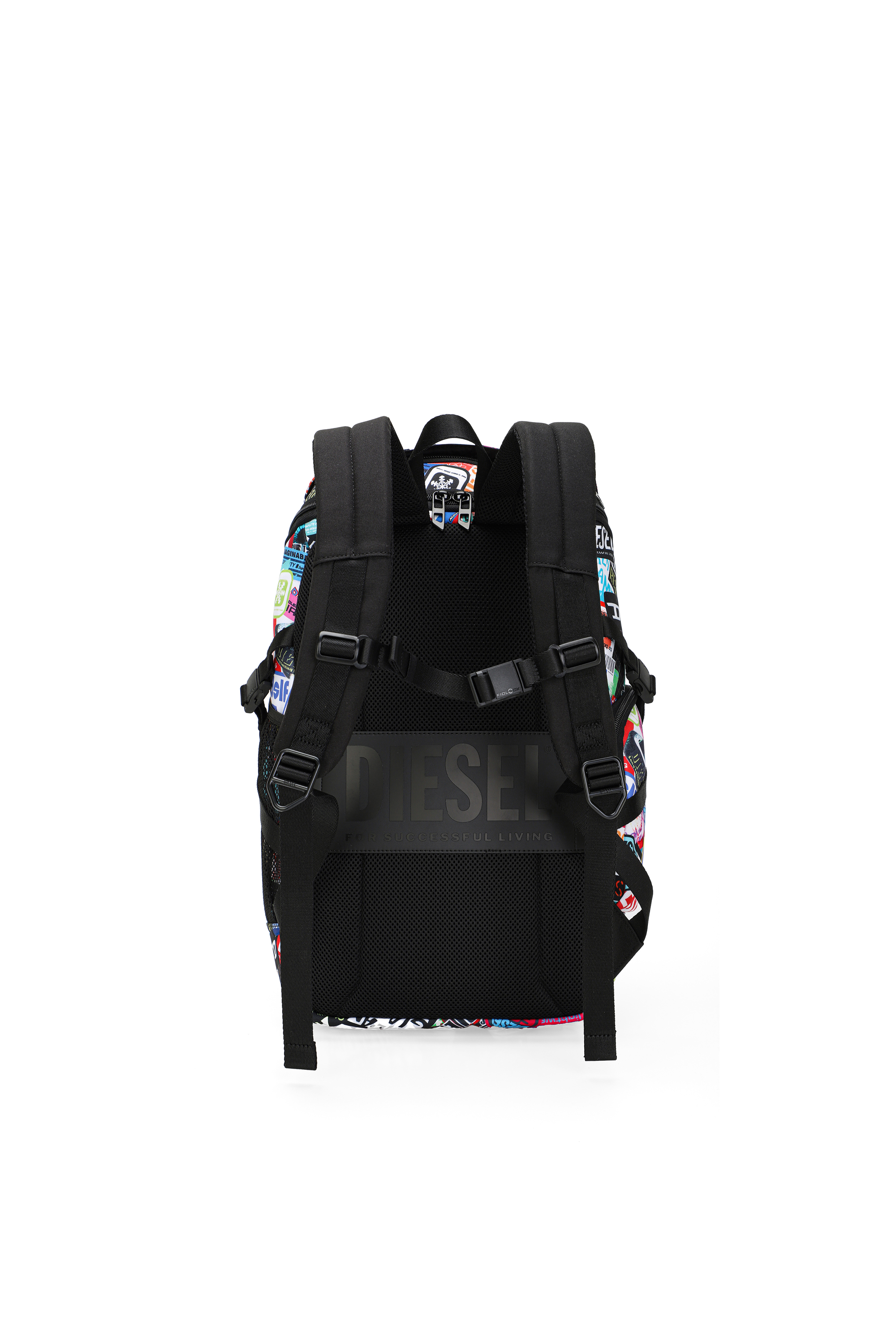 Diesel - DIESEL PC PRINTED BACKPACK-STICKERS- DSB, Zaino multifunzionale con adesivi Unisex in Multicolor - 2