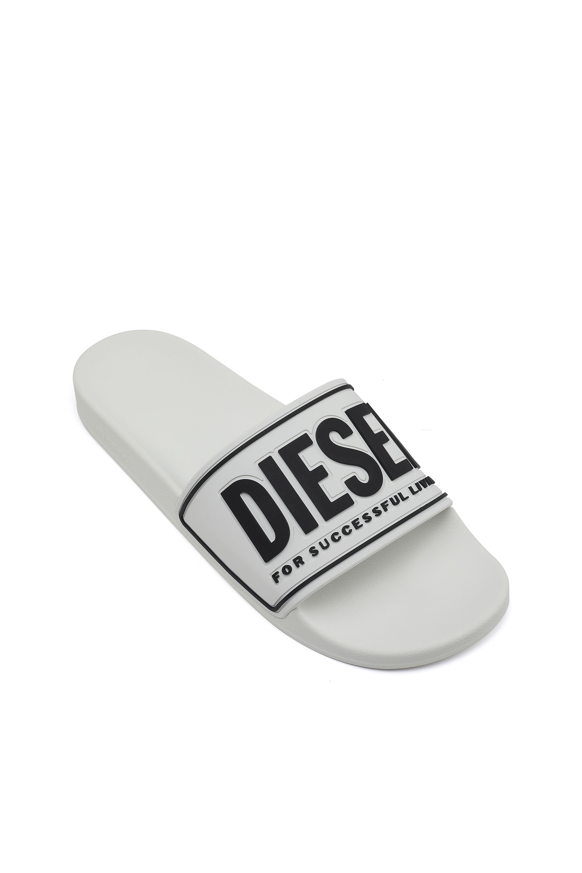 Diesel - SA-MAYEMI CC, Sa-Mayemi-Ciabatte da piscina con logo 3D Uomo in Multicolor - 6
