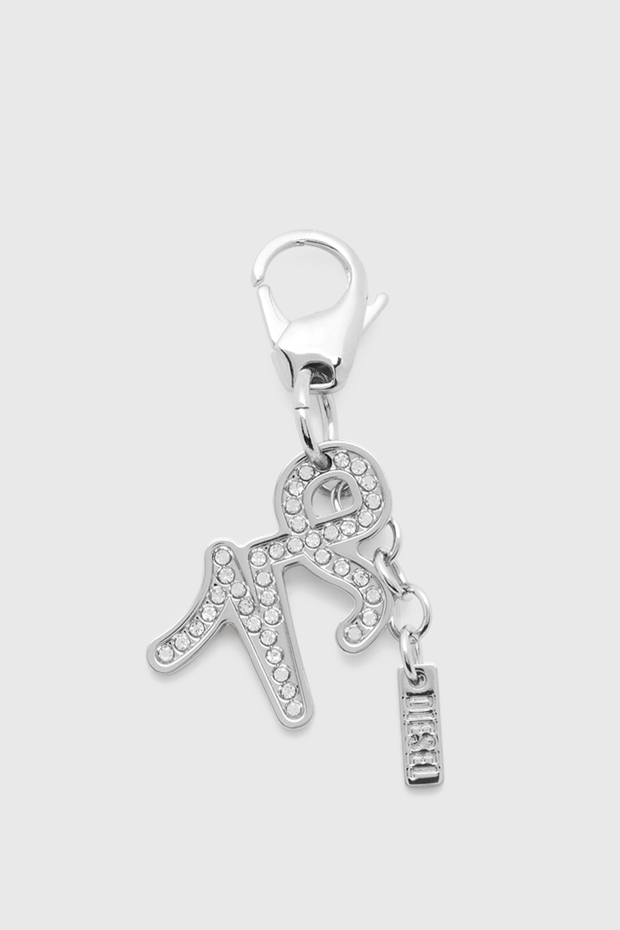 Diesel - CHARM CAPRICORN, Charm zodiaco Capricorno in metallo con strass Unisex in Argento - 1