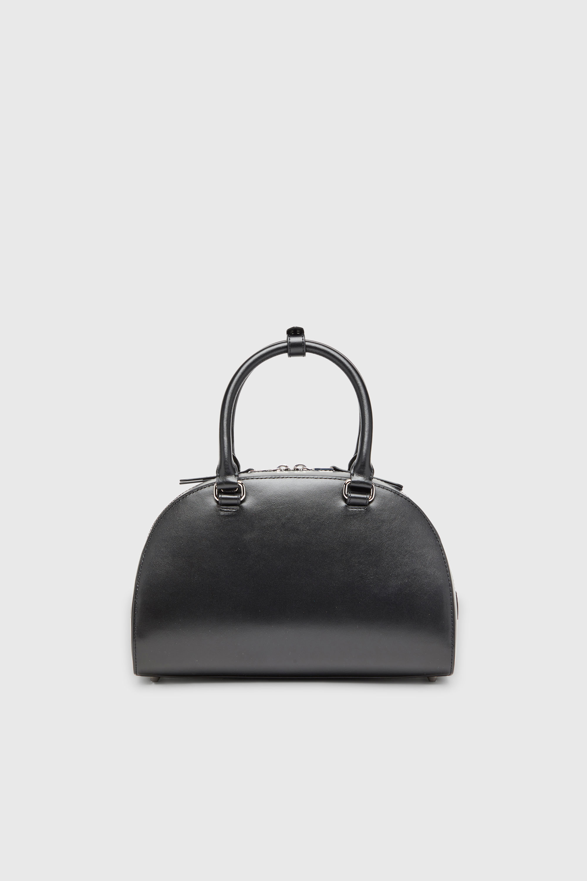 Diesel - 1DR DOME TOP HANDLE, 1DR Dome-Borsa bowling in pelle Donna in Nero - 2