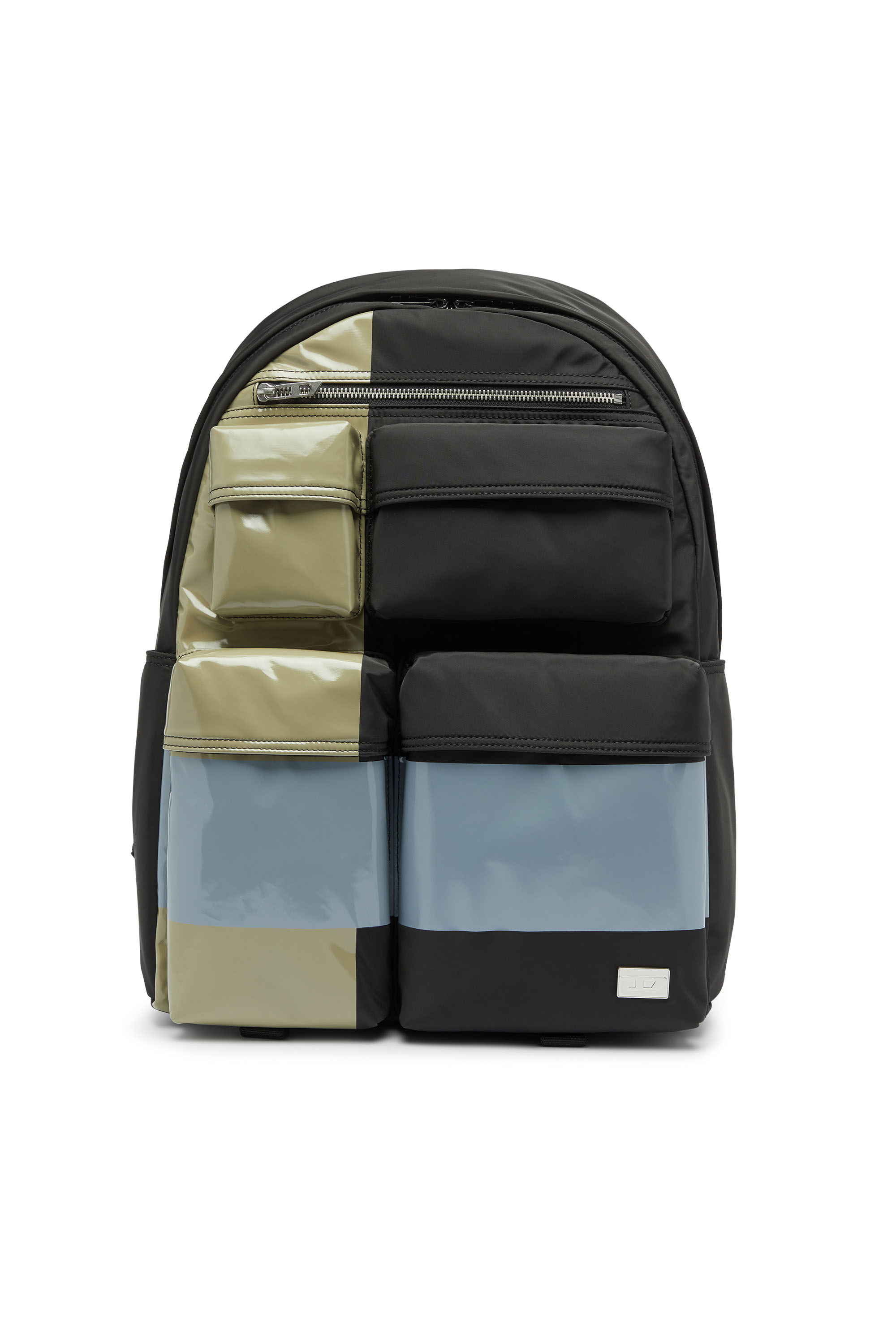 Diesel - MULTI-PKTS BACKPACK X, Multi-Pkts - Zaino color-block con tasche multiple Unisex in Multicolor - 1