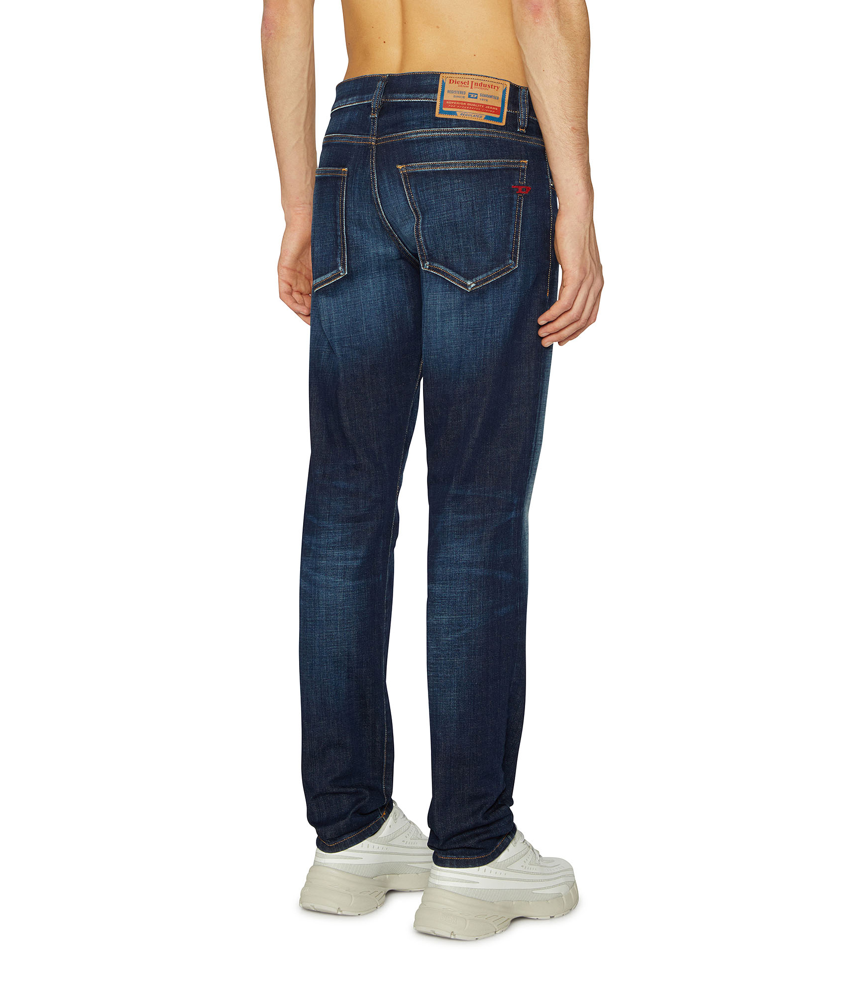 Diesel - Slim Jeans 2019 D-Strukt 09L61 Uomo, Blu medio - Image 2