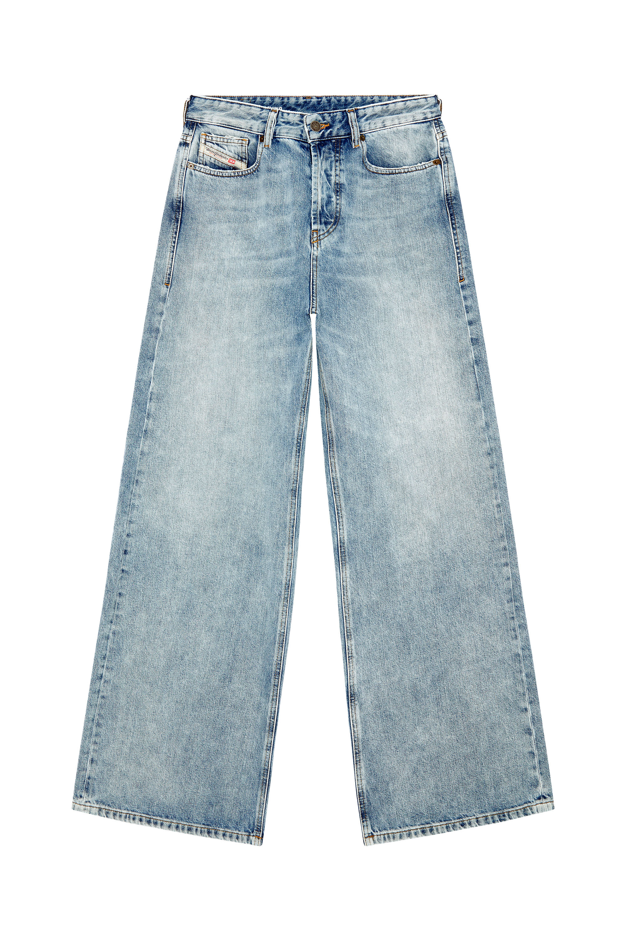 Diesel - Straight Jeans 1996 D-Sire 09H57, Blu Chiaro - Image 5