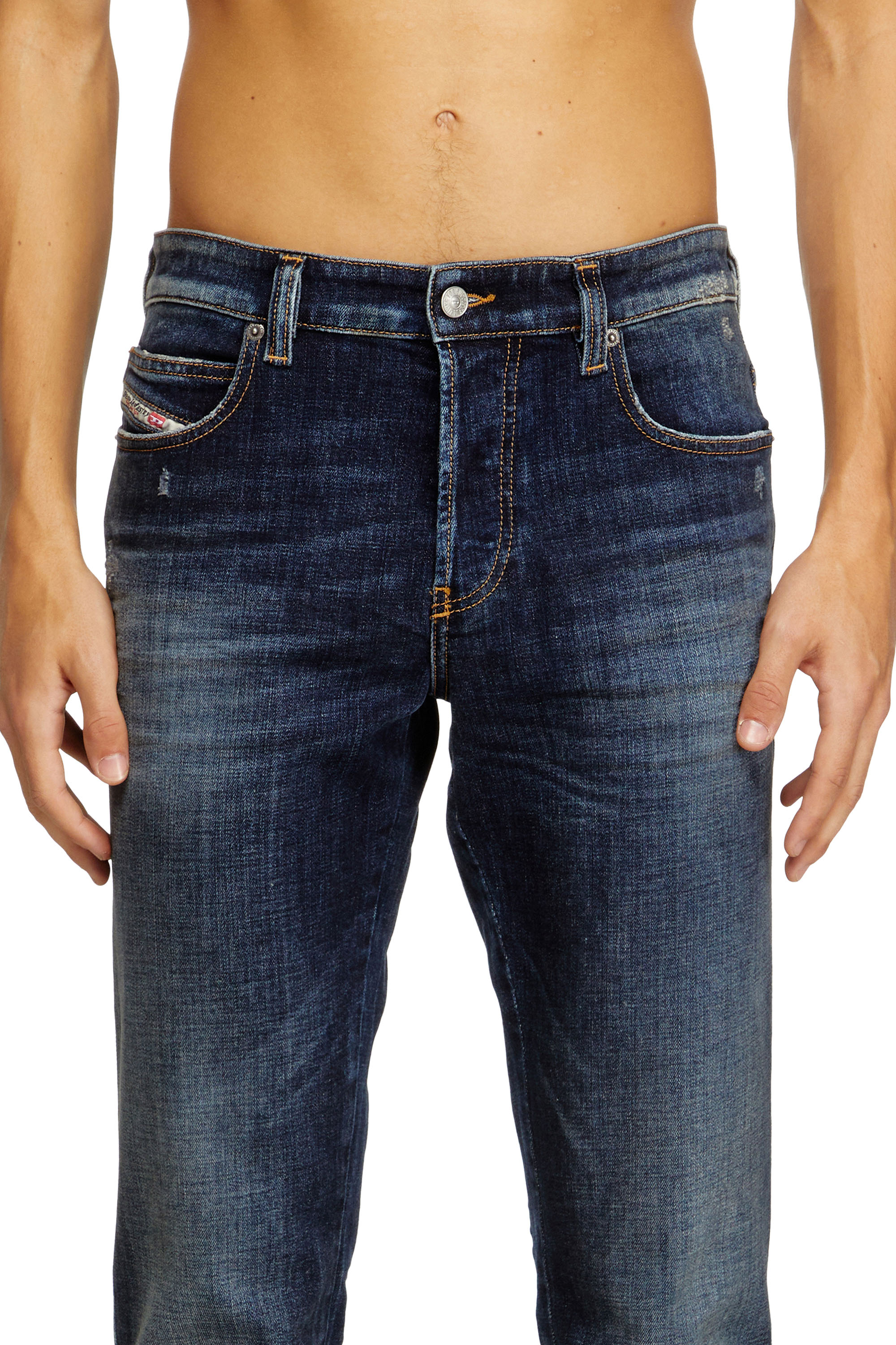 Diesel - Slim Jeans 1993 D-Vyl 0ADBN Uomo, Blu Scuro - Image 4