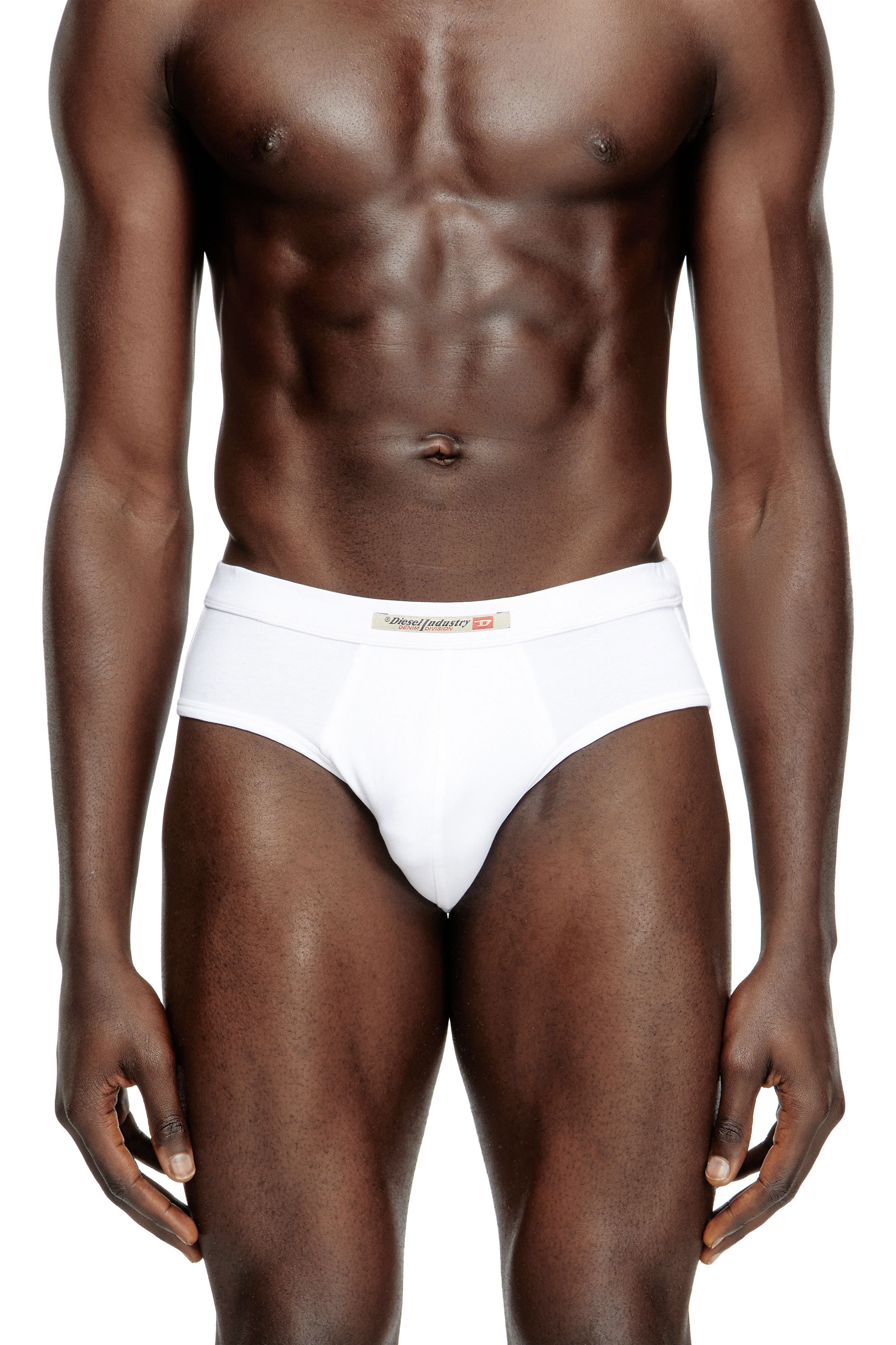 Diesel - ANDY-DNM-2PACK, Set da due slip con logo Diesel Industry Uomo in Multicolor - 2