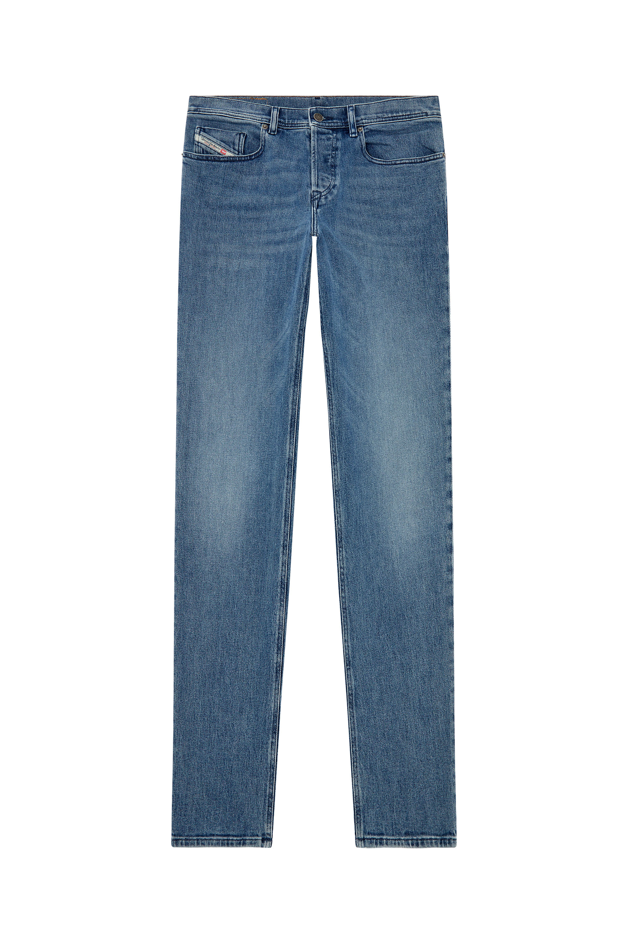 Diesel - Tapered Jeans 2023 D-Finitive 09H30, Blu medio - Image 5