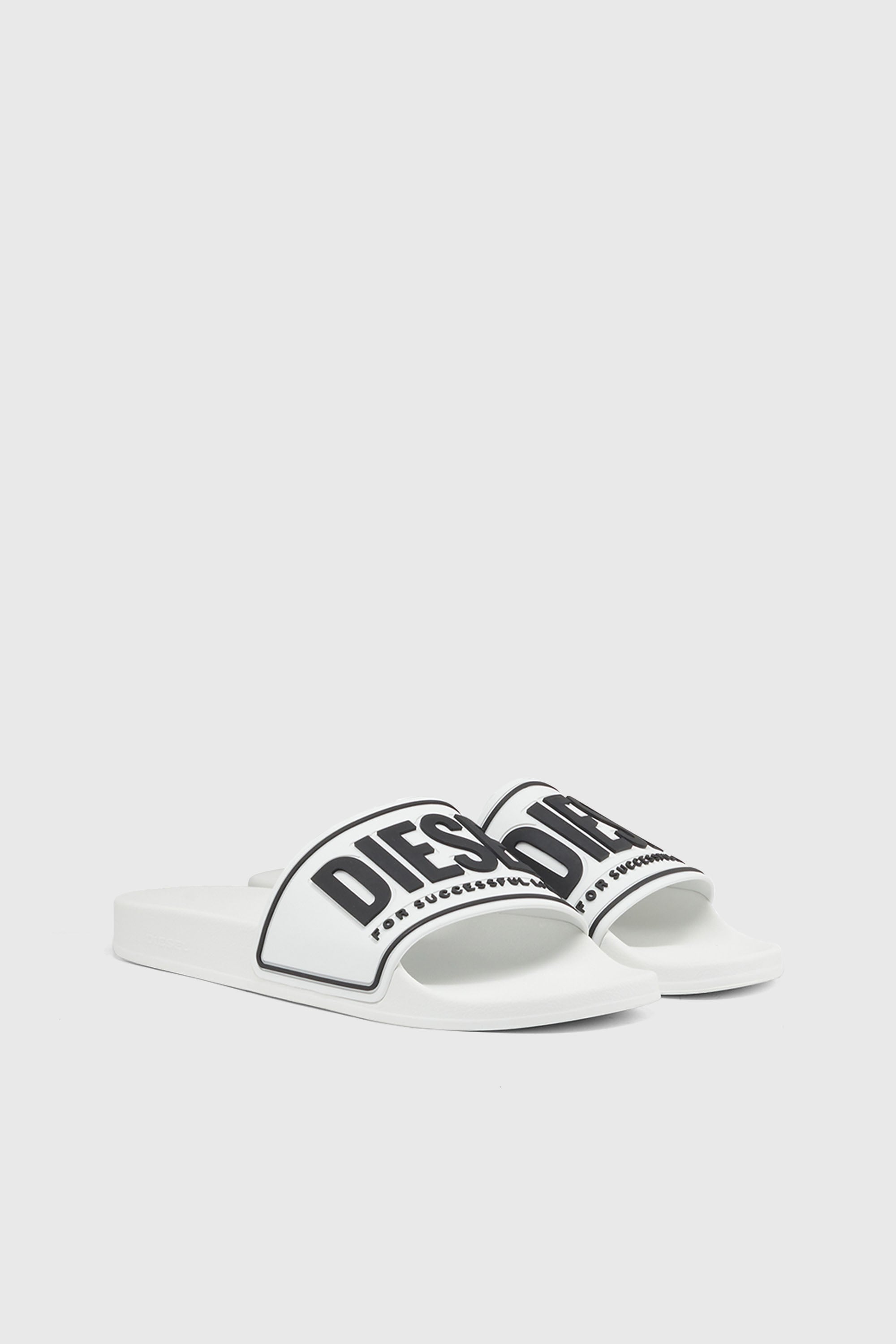 Diesel - SA-MAYEMI CC, Sa-Mayemi-Ciabatte da piscina con logo 3D Uomo in Multicolor - 2