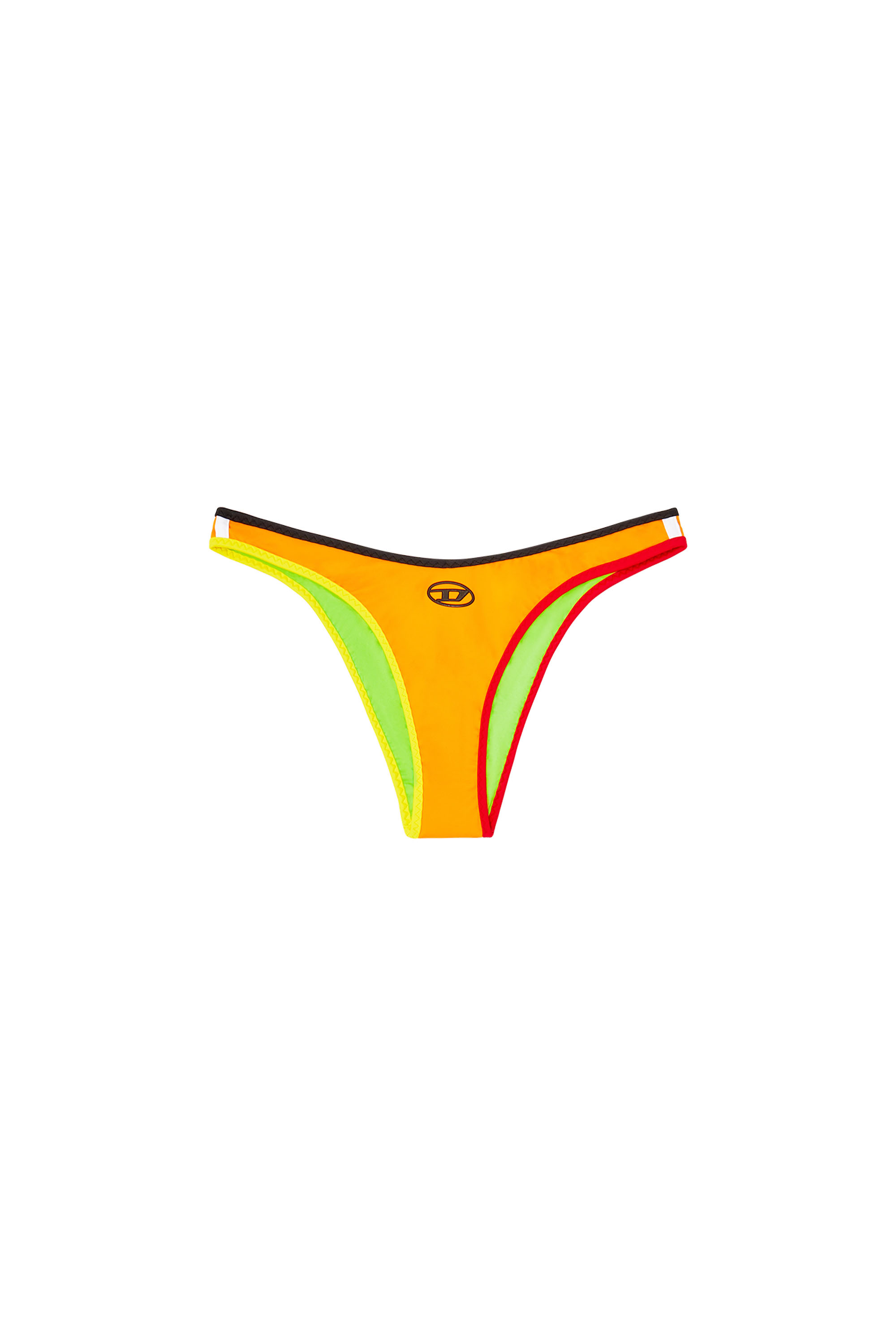 Diesel - BROOKE-D-POP, Slip bikini color block Donna in Multicolor - 3