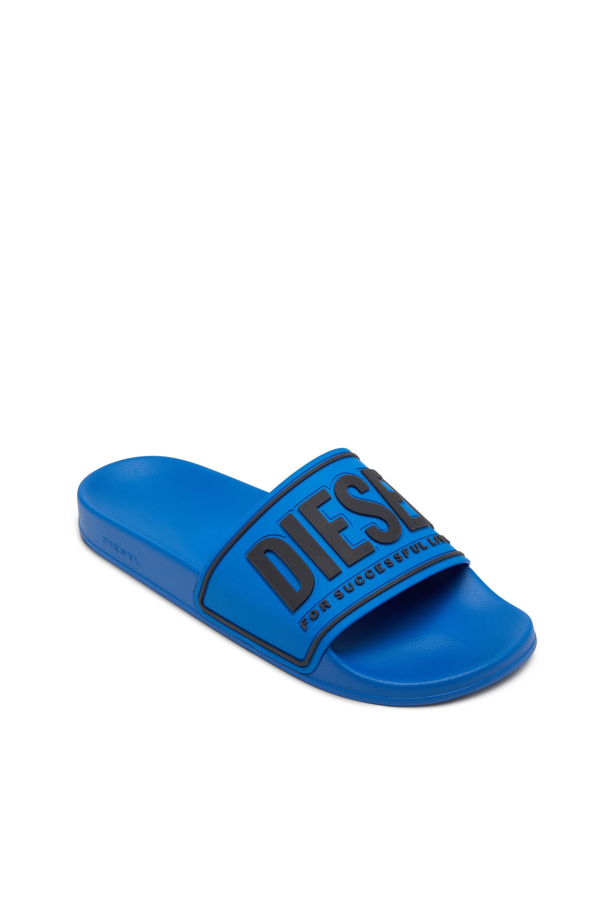 Diesel - SA-MAYEMI CC, Sa-Mayemi-Ciabatte da piscina con logo 3D Uomo in Multicolor - 6