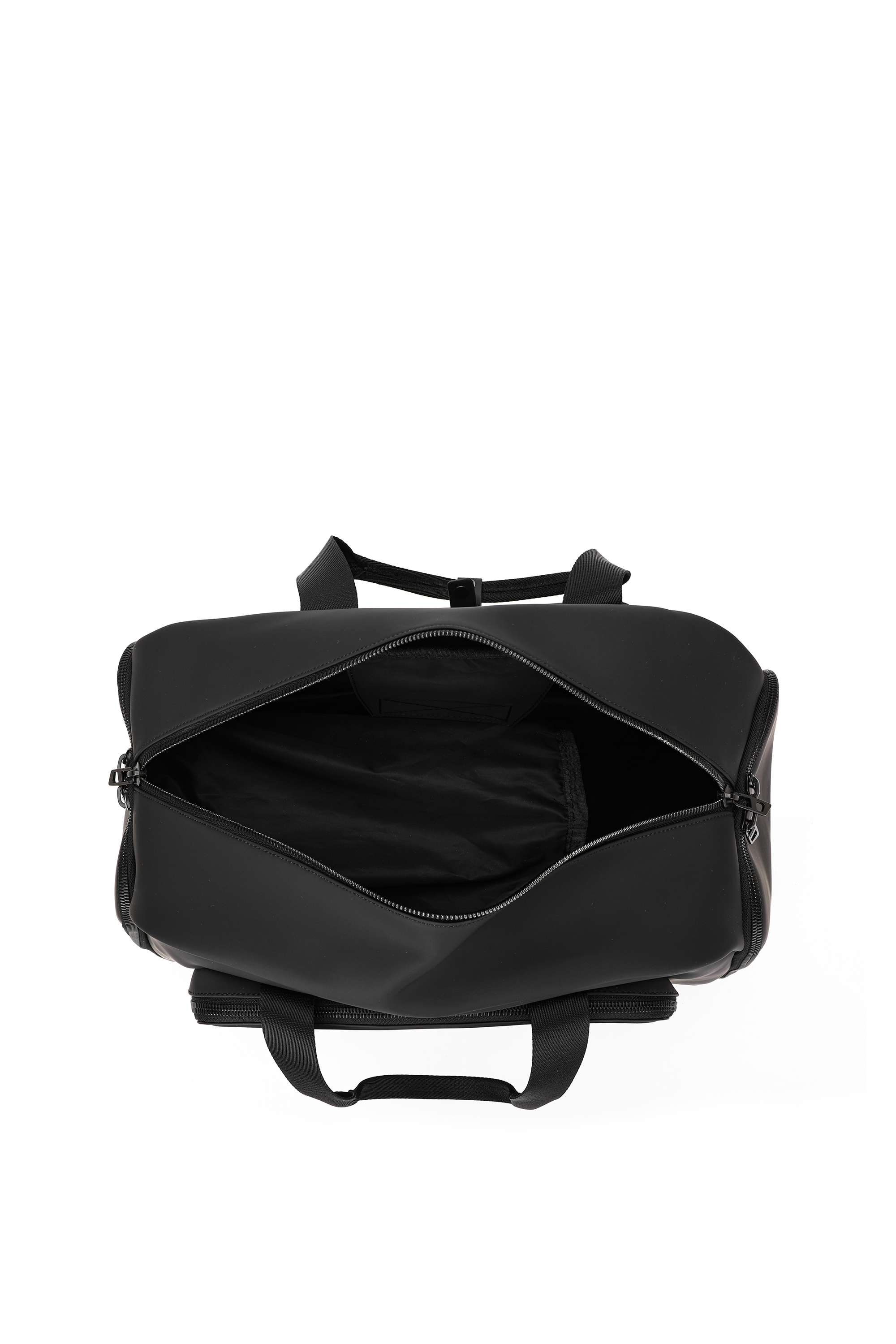 Diesel - DIESEL ALUMINUM DUFFLE- DSB004, Borsa da viaggio capiente Unisex in Nero - 3