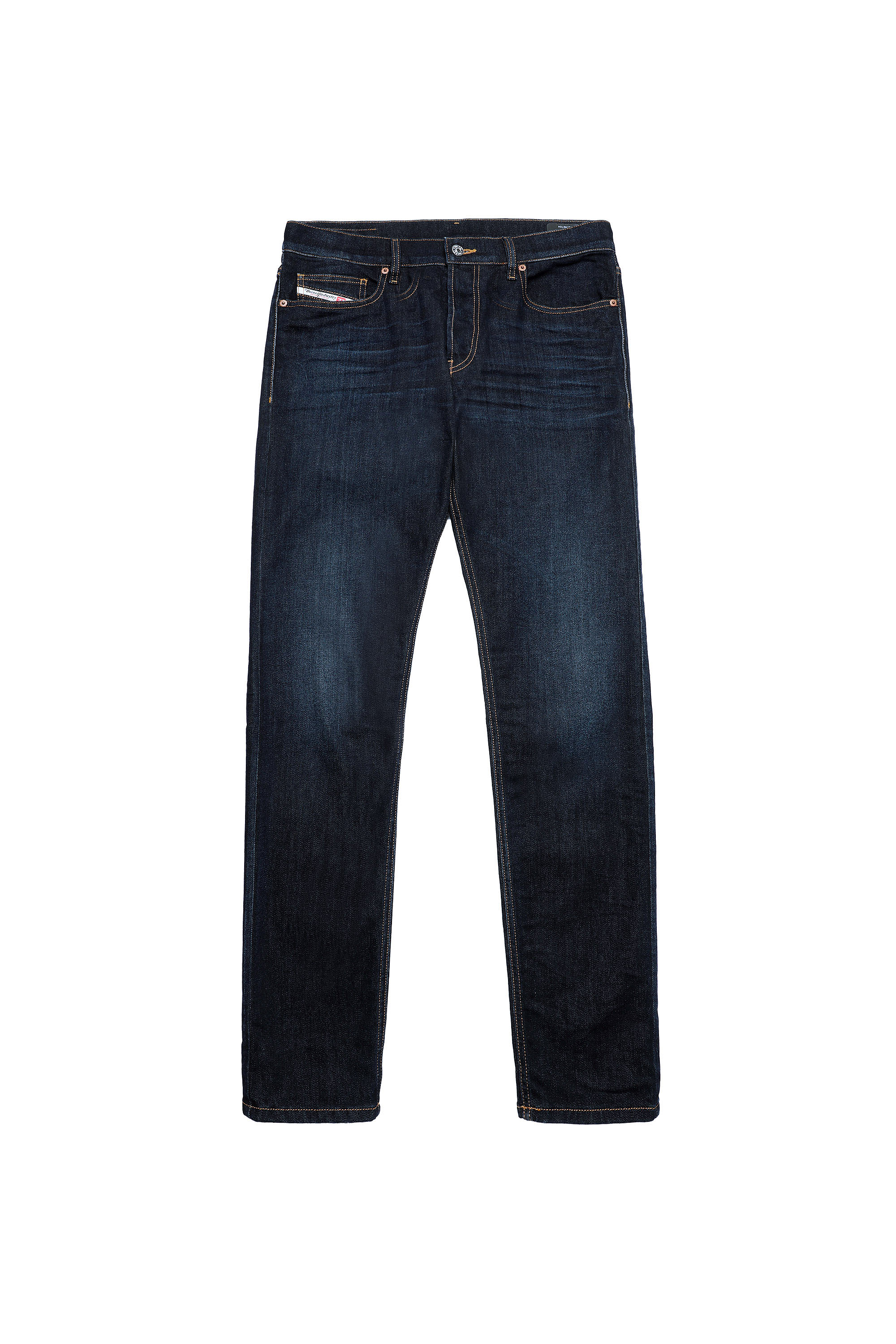 Diesel - D-Luster 009ZS Slim Jeans, Blu Scuro - Image 6