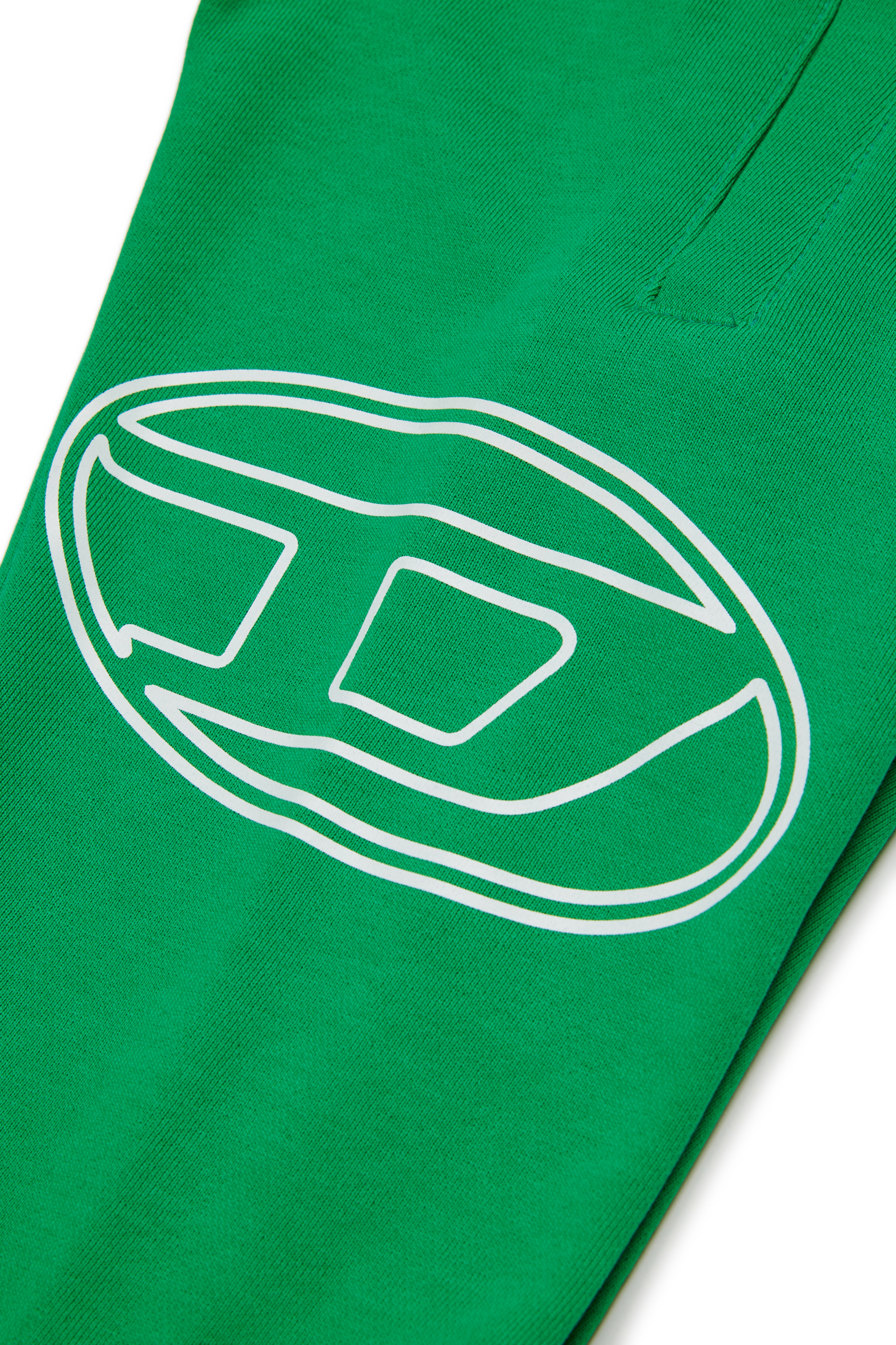 Diesel - PTIMOTYB, Pantaloni in cotone con stampa grafica Unisex in Verde - 4