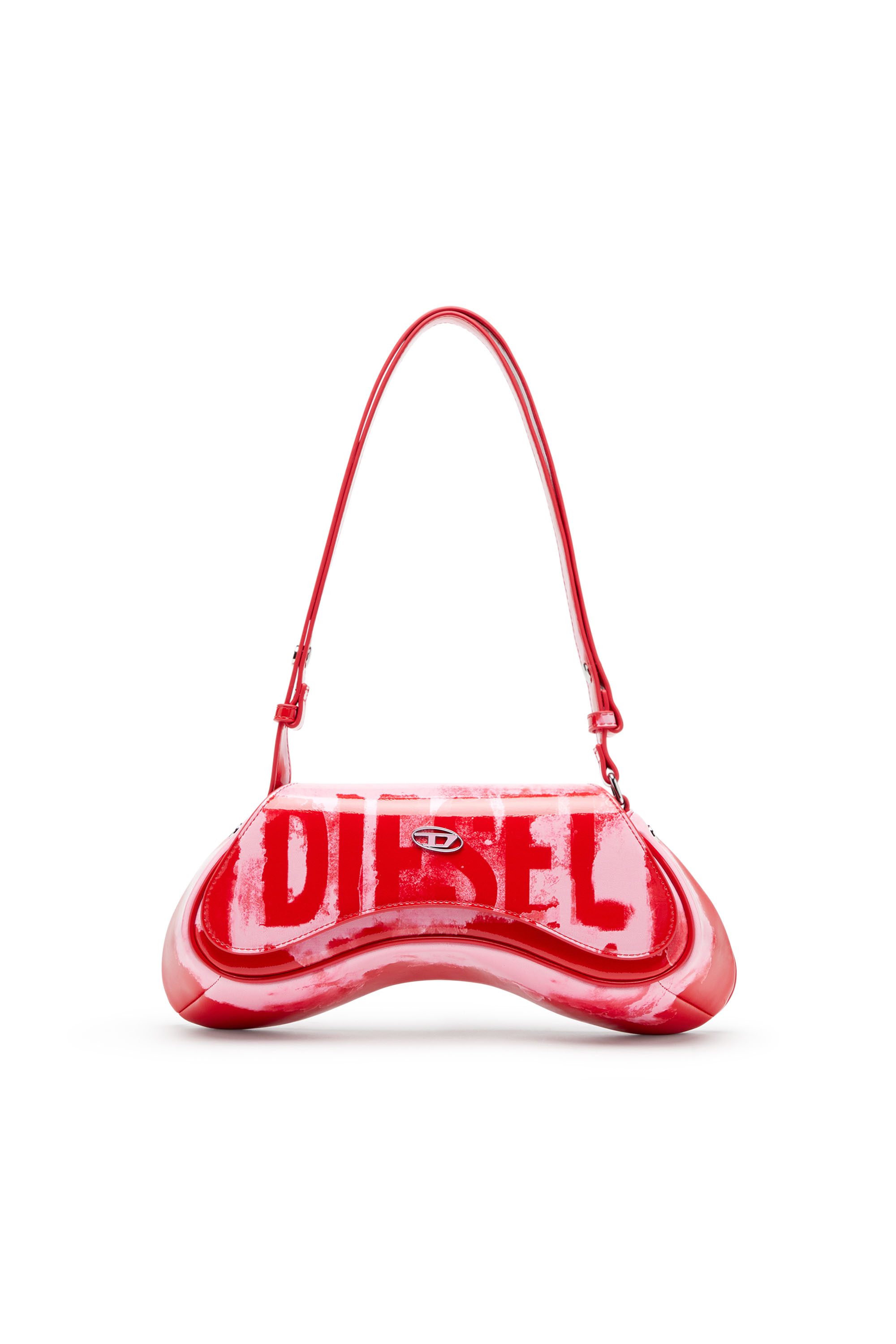 Diesel - PLAY CROSSBODY, Rosa/Rosso - Image 1