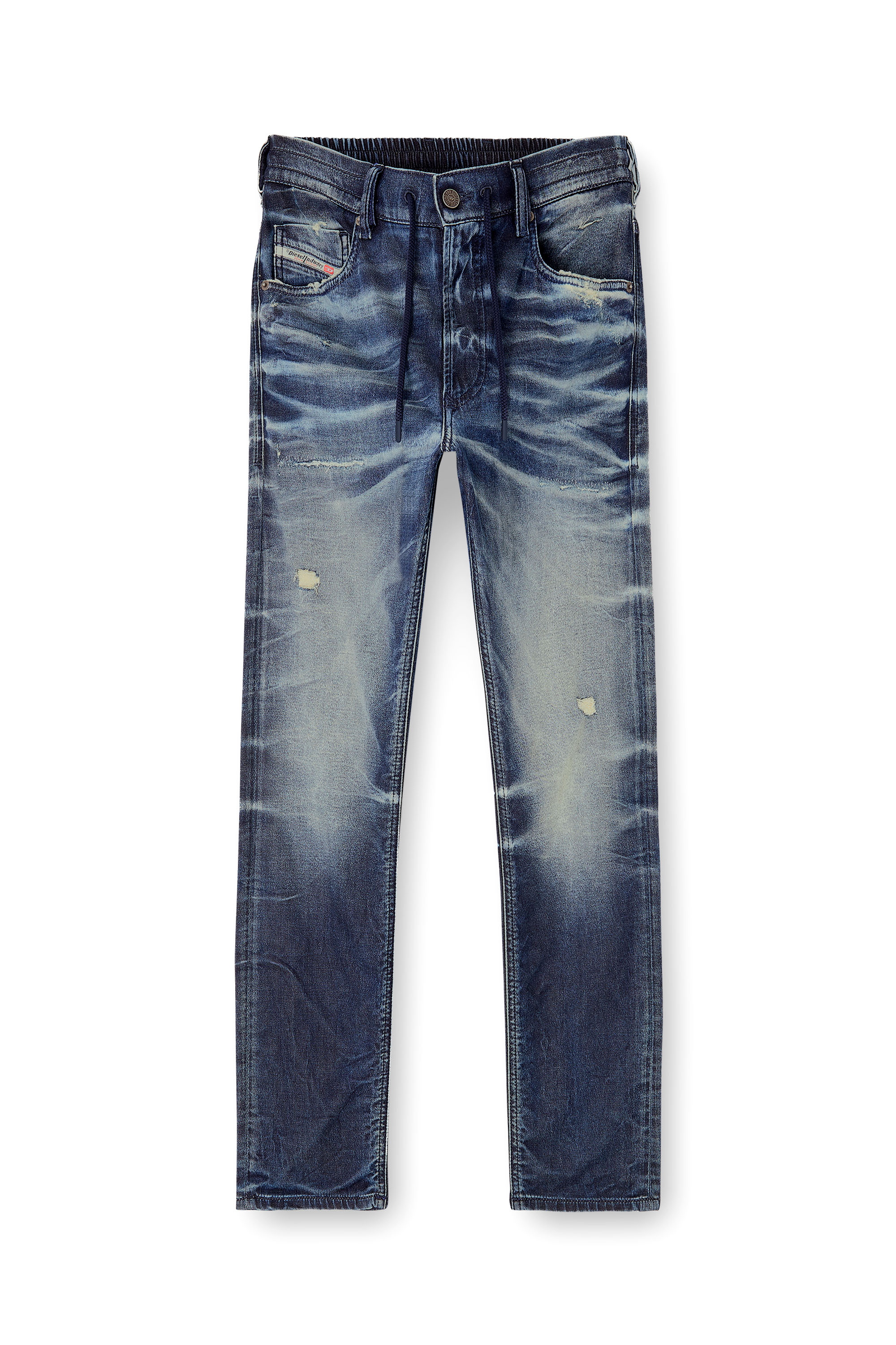 Regular 2032 D-Krooley Joggjeans® 068UD, Blu Scuro Diesel - Regular 2032 D-Krooley Joggjeans® 068UD Uomo, Blu Scuro - Image 2