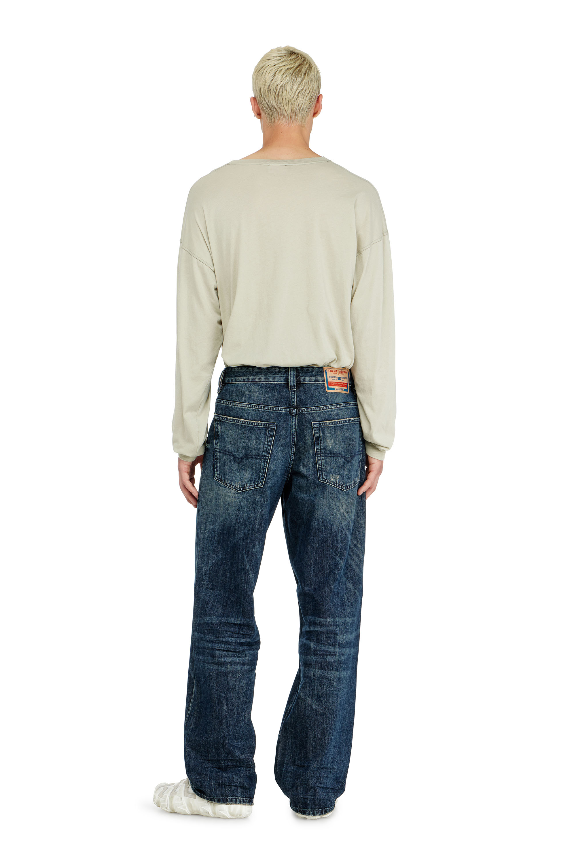 Diesel - Man's Relaxed Jeans 2001 D-Macro 0ADBZ, Dark Blue - 4