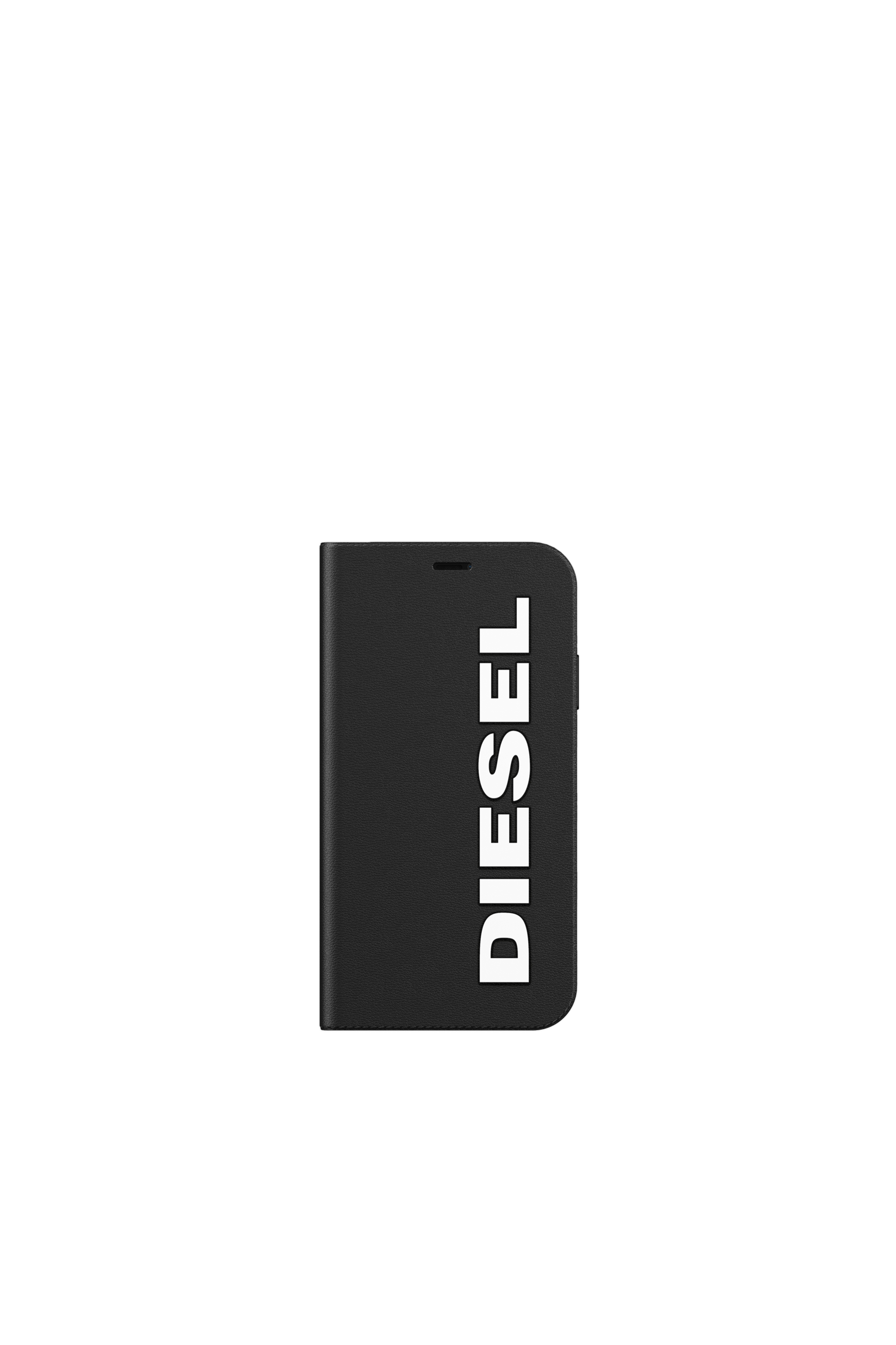 Diesel - 41973 BOOKLET CASE, Custodia a portafoglio per iPhone 11 Unisex in Nero - 2