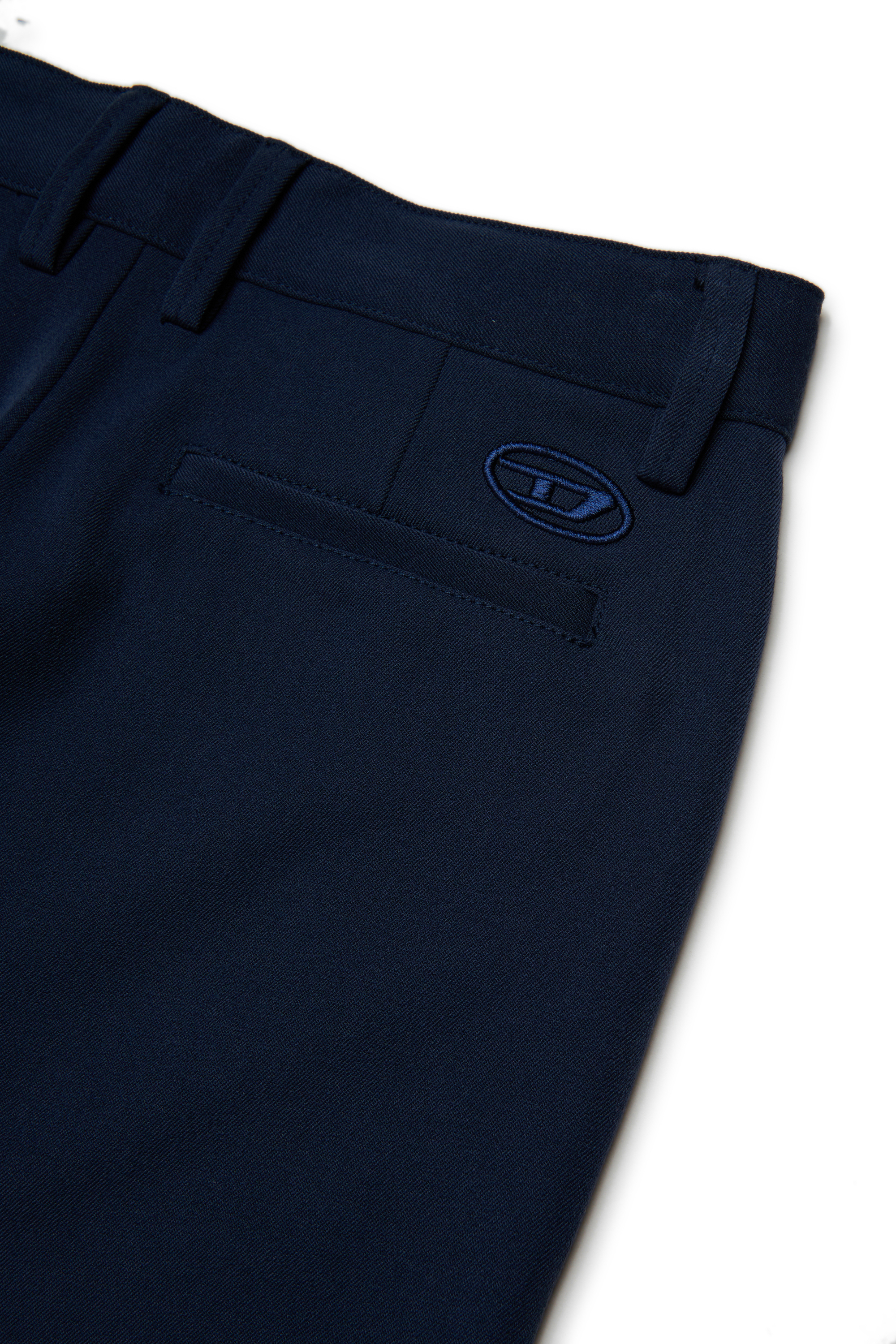 Diesel - PTIMO, Pantaloni con logo ricamato Uomo in Blu - 4