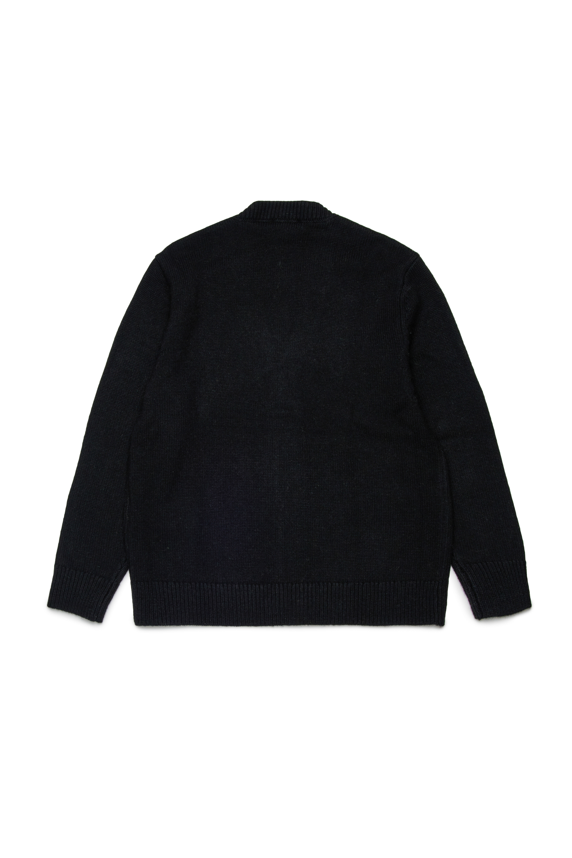 Diesel - KRAMCARDIGAN, Cardigan in lana Uomo in Nero - 2