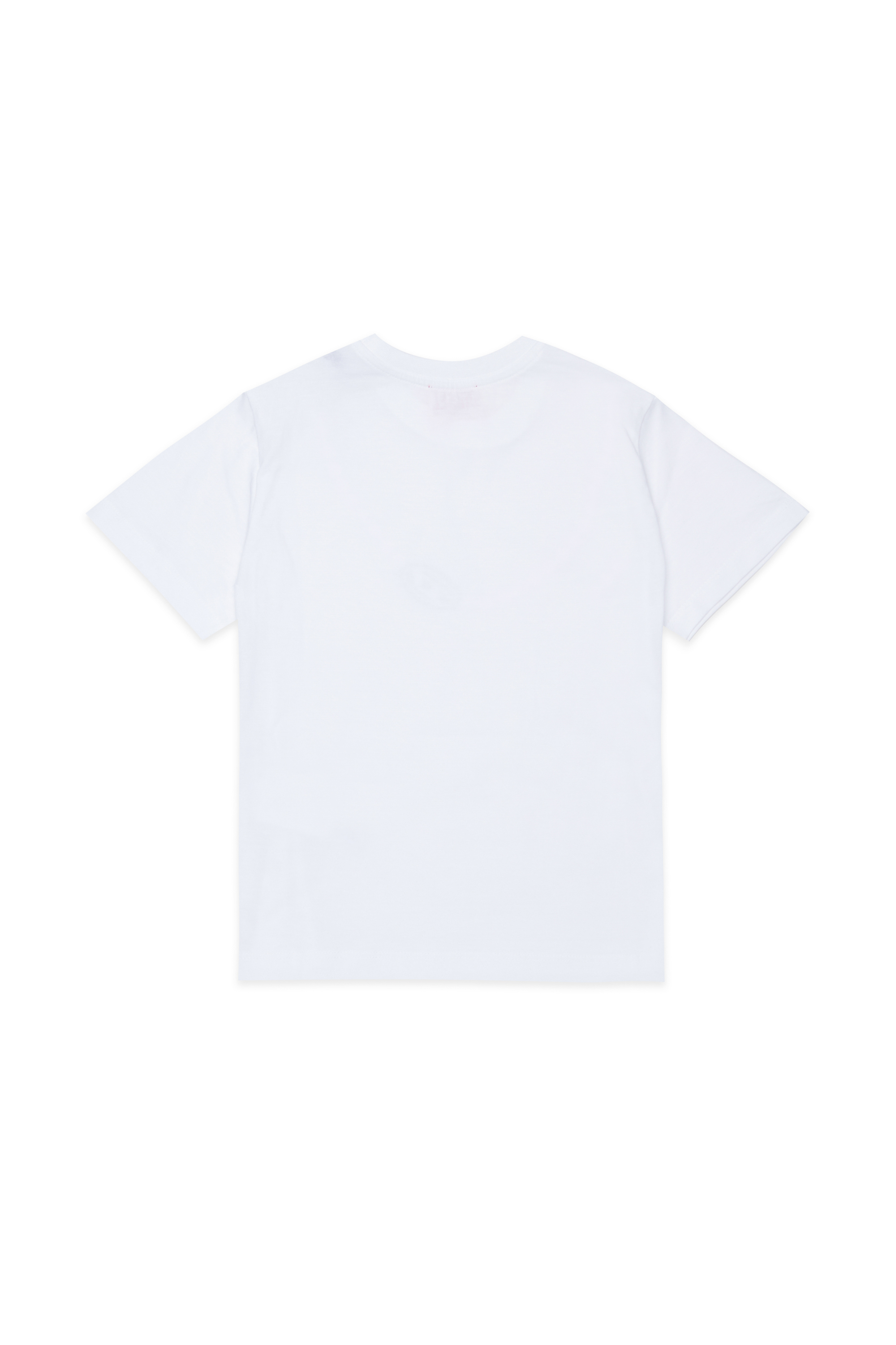 Diesel - TICLA, T-shirt in cotone con stampa collana Donna in Bianco - 2