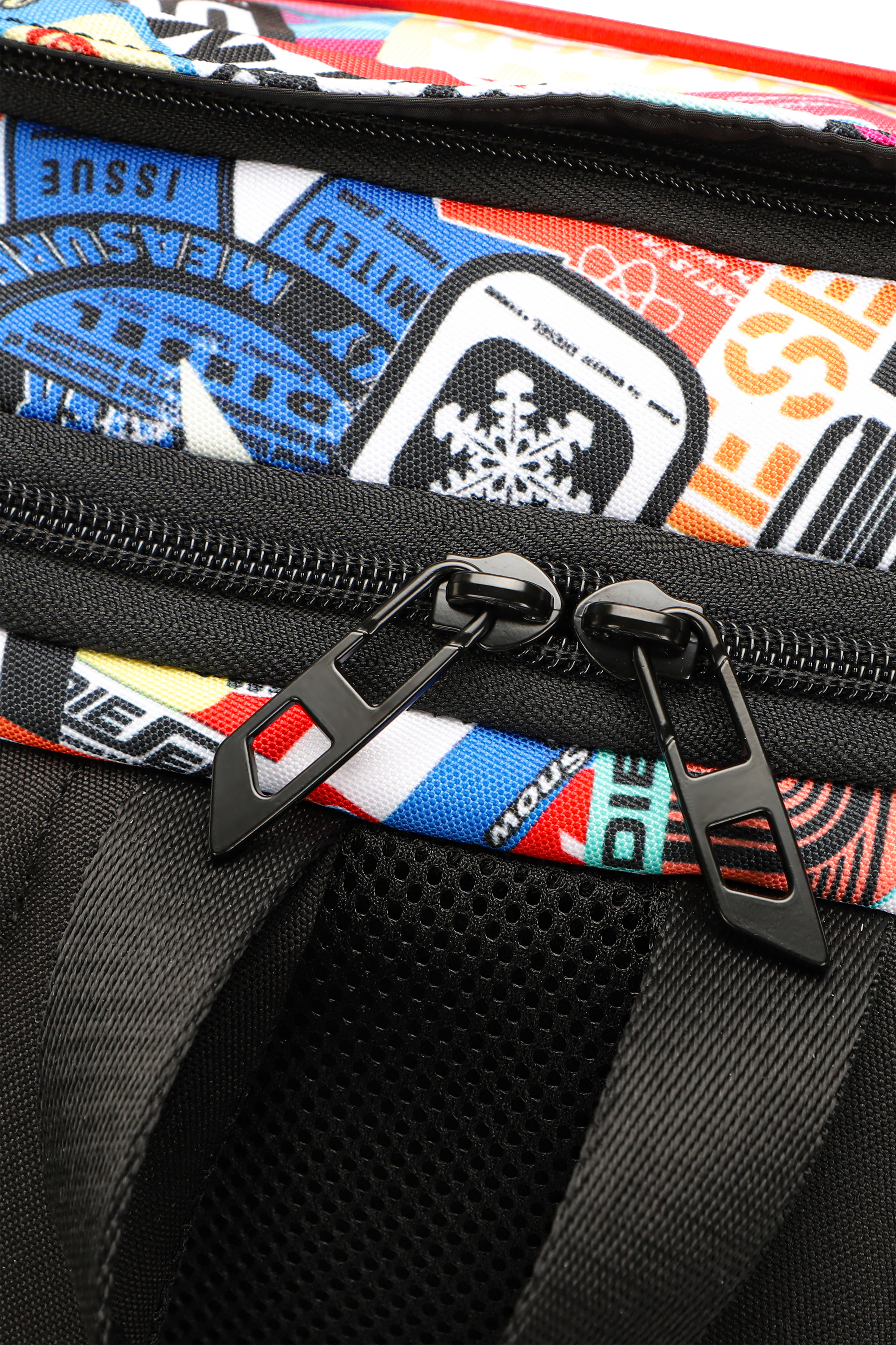 Diesel - DIESEL PC PRINTED BACKPACK-STICKERS- DSB, Zaino multifunzionale con adesivi Unisex in Multicolor - 6