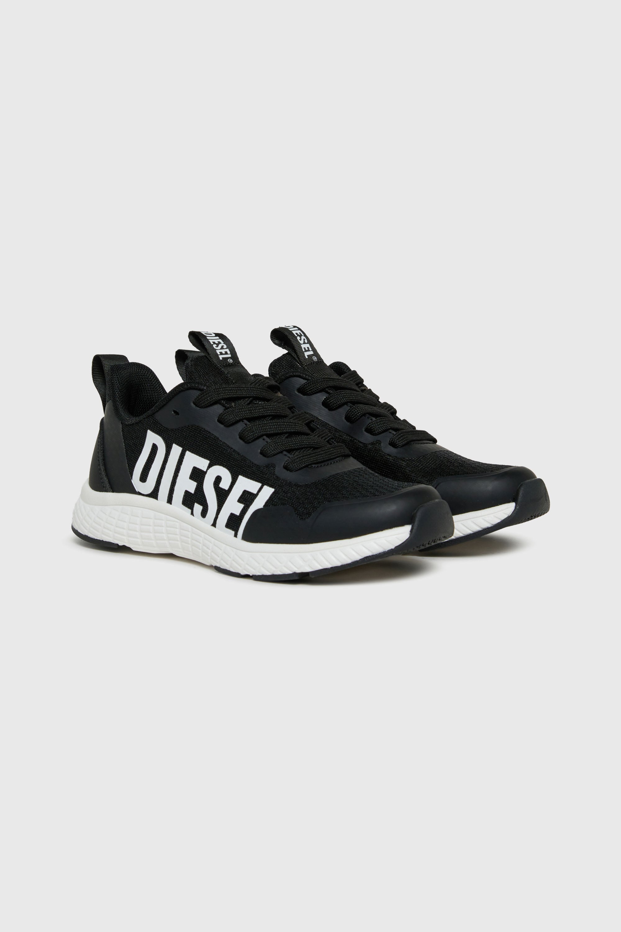 Diesel - S-RUNCOUT, S-Runcout - Sneakers con maxi logo Diesel Unisex in Nero - 2