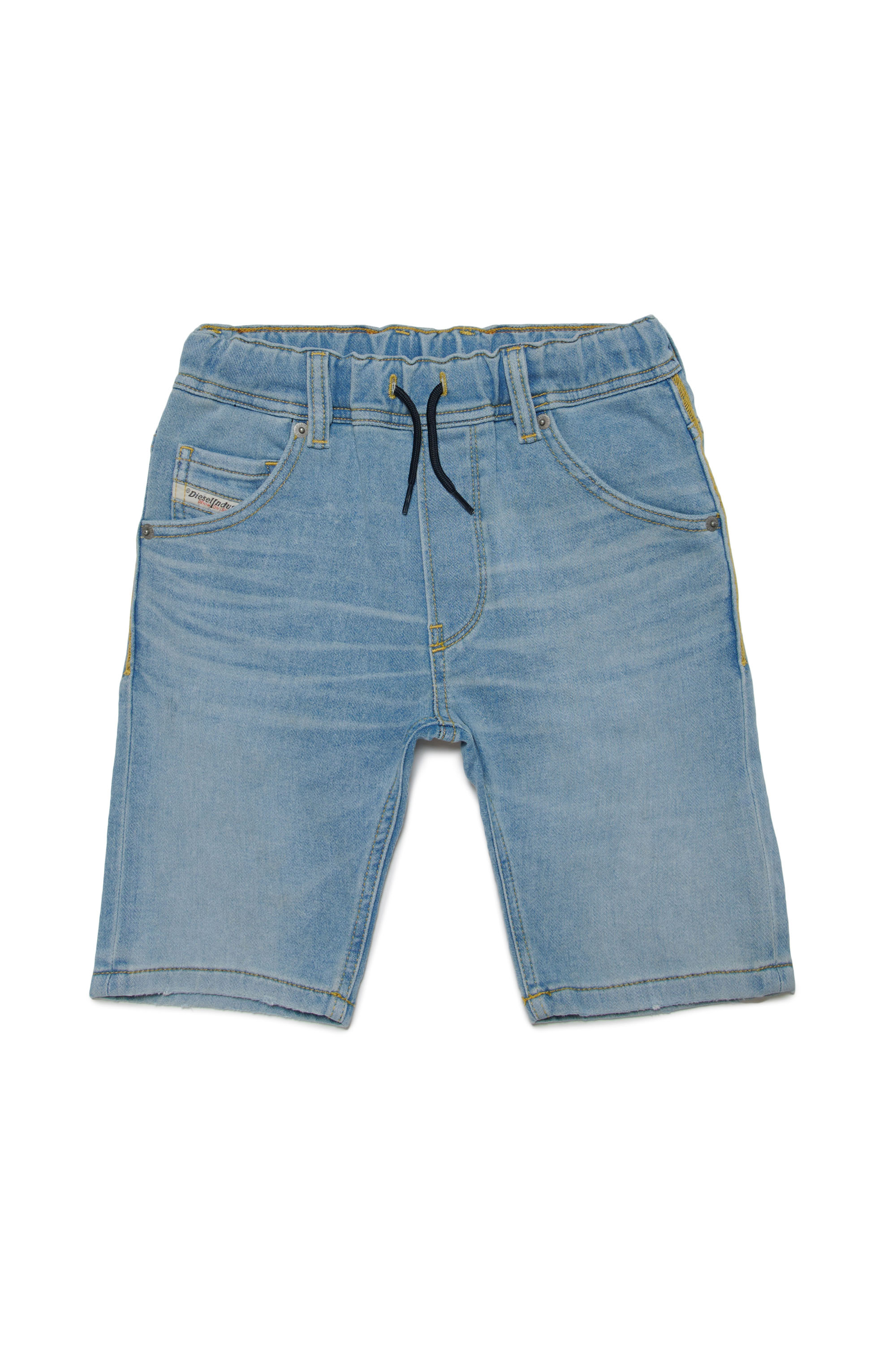 Diesel - KROOLEY-NE-J SH JJJ, Man Krooley JoggJeans shorts in Blue - Image 1