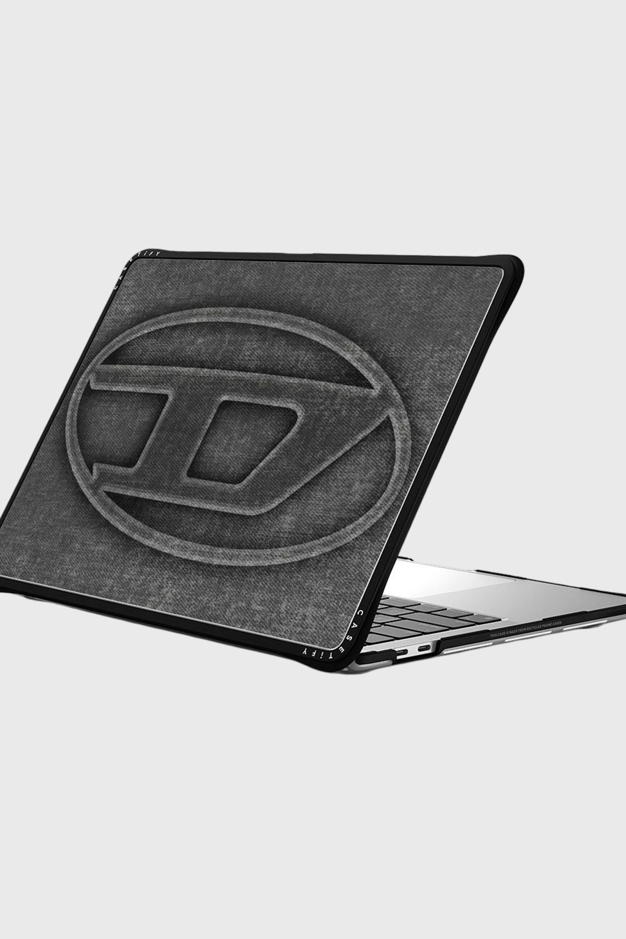 Diesel - 60619 MOULDED CASE, Custodia Oval D impact per MacBook 13" Unisex in Nero - 1