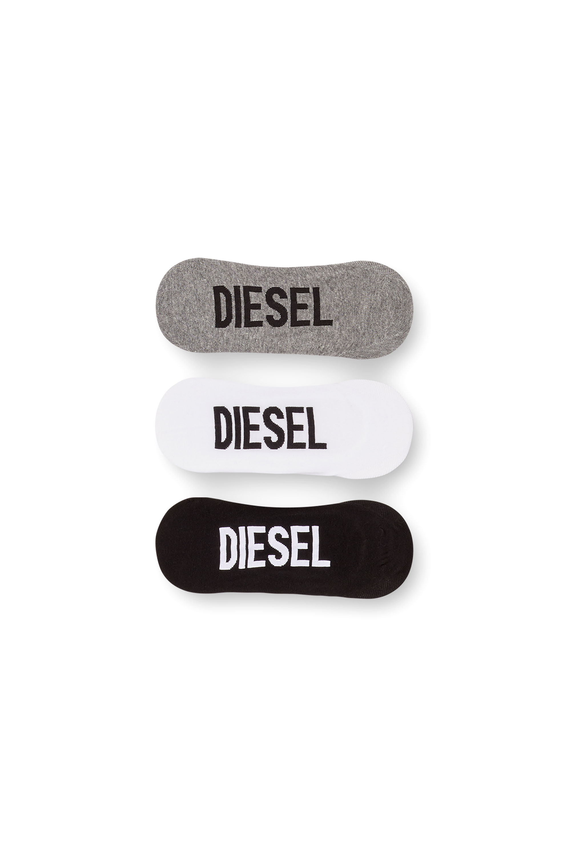 Diesel - SKM-HIDEPAT-THREEPACK, Set da tre calzini fantasmini Uomo in Multicolor - 1